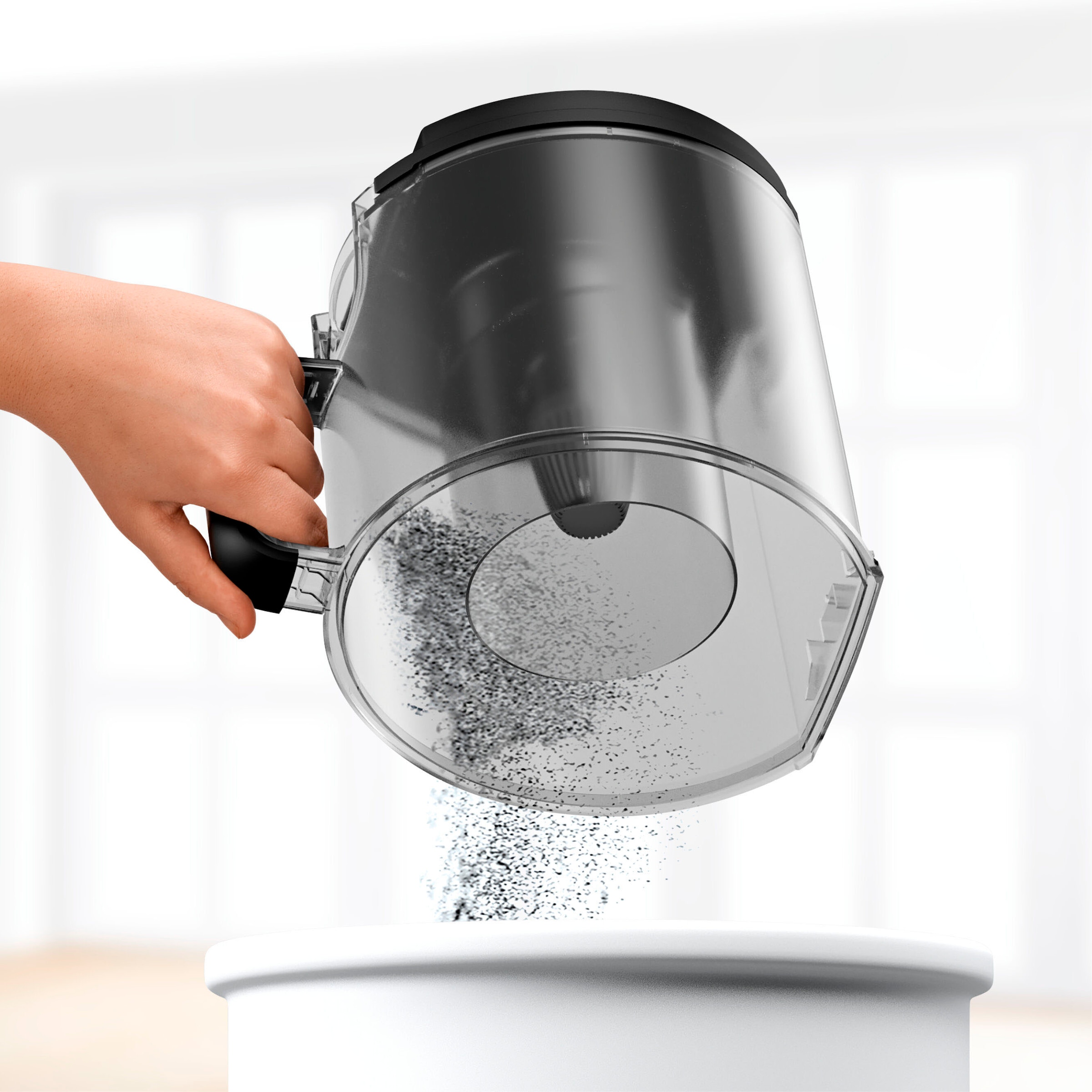 BOSCH Bodenstaubsauger »Serie 6 ProSilence BGC41LSIL, Hygiene-Filter, 10 Jahre Motorgarantie«, 600 W, beutellos, hohe Saugkraft, 2in1 Polster- und Fugendüse, leise, weiß