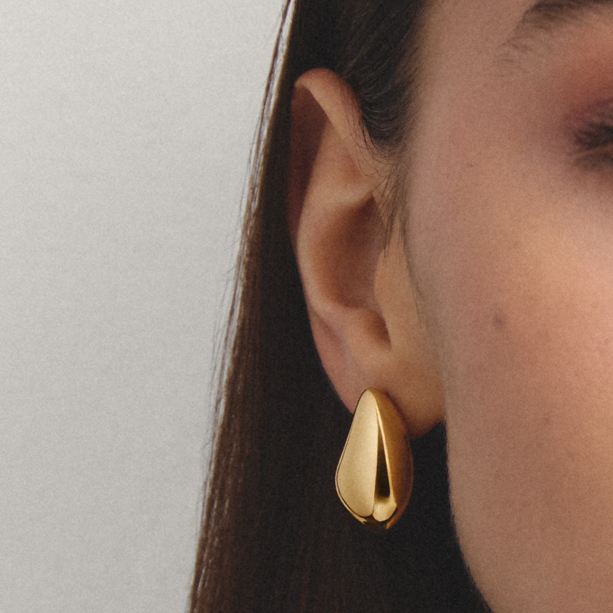 THOMAS SABO Paar Ohrstecker »Große Tropfenohrringe gelbgoldfarben«