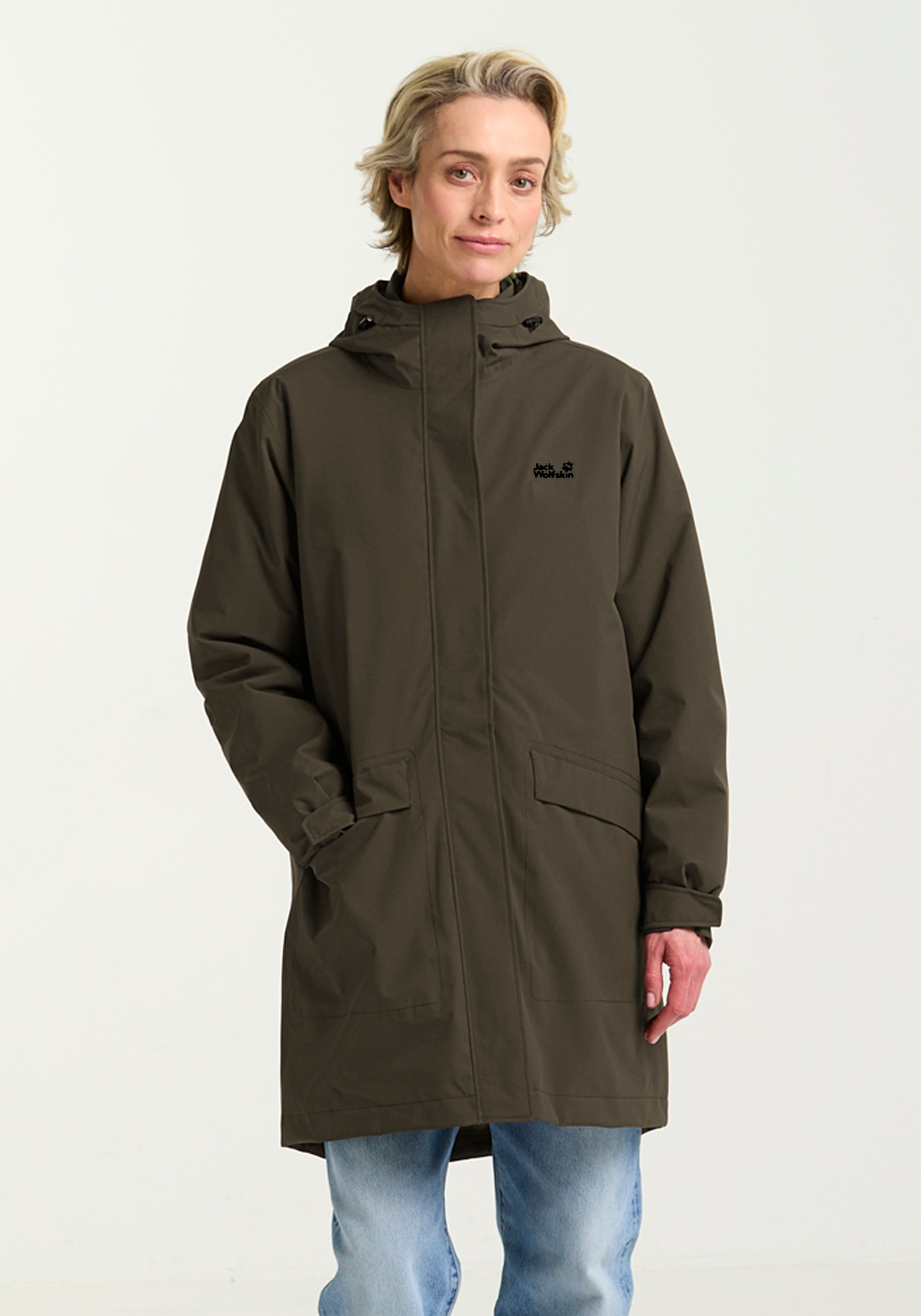 Jack Wolfskin "WINTERDUNE 3IN1 COAT W" wasserdichte TEXAPORE-Außenjacke, mit isolierter Innenjacke, winddicht