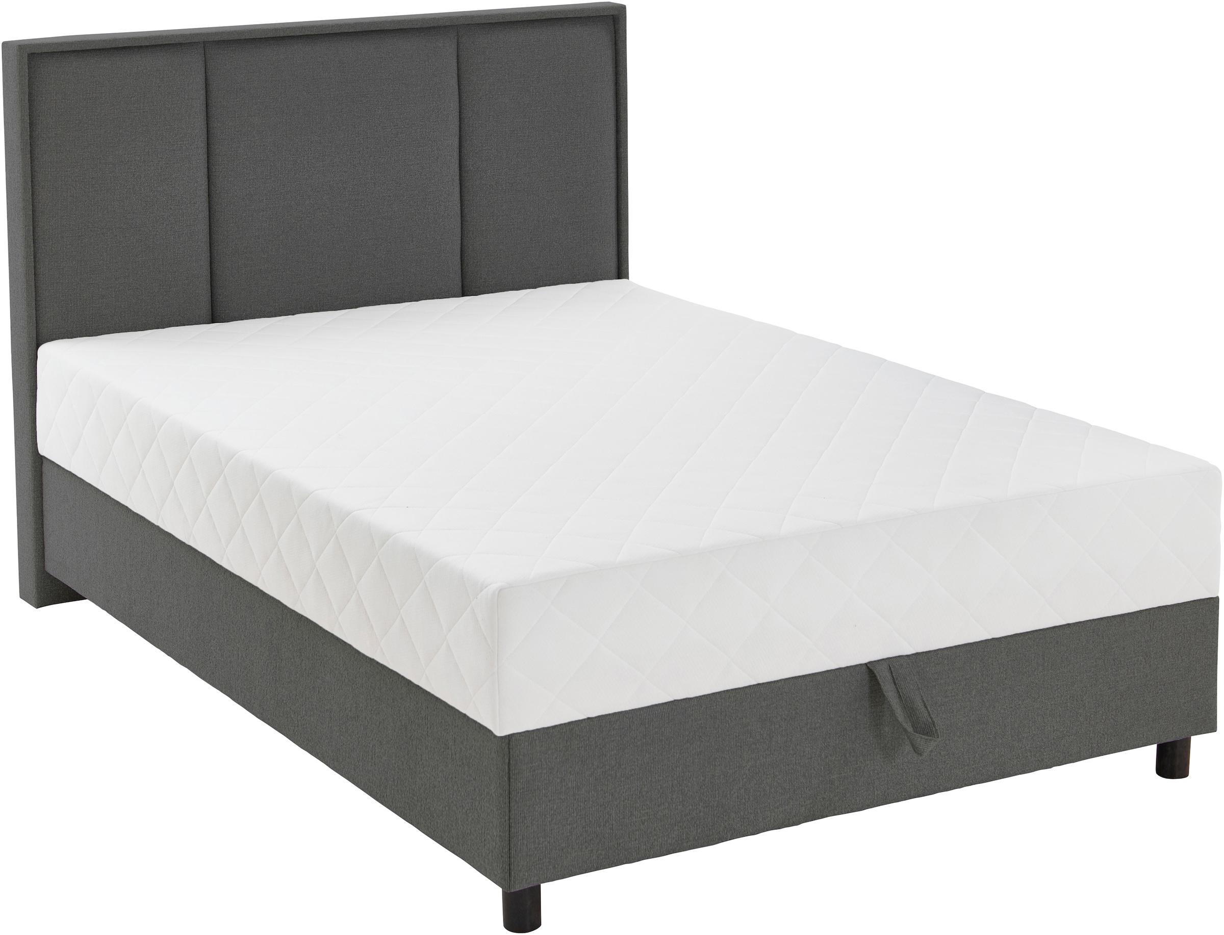 ATLANTIC home collection Boxbett "ARLA" mit Taschen-Federkernmatratze und Bettkasten