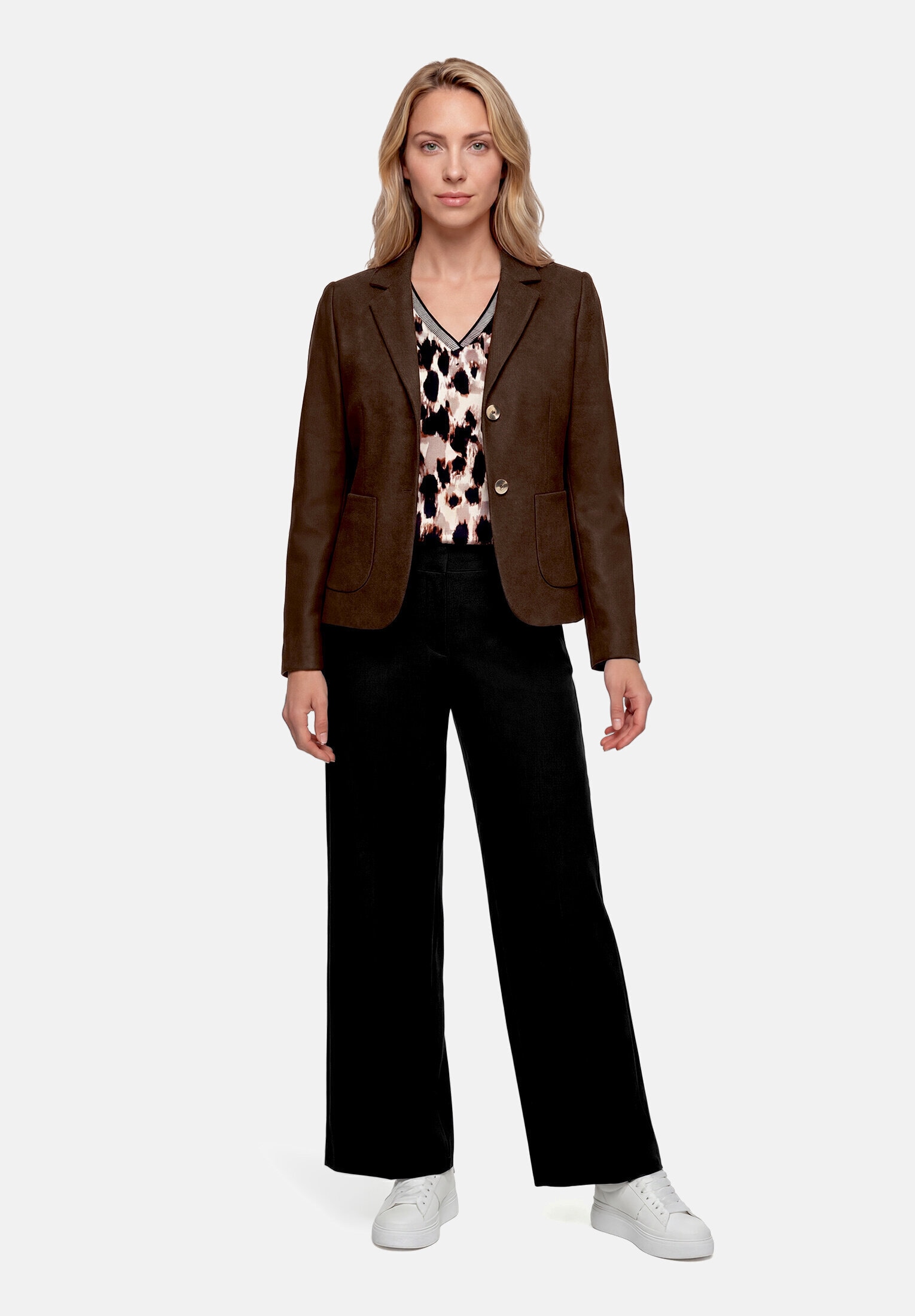 Betty Barclay Kurzblazer "Damen mit aufgesetzten Taschen" Material