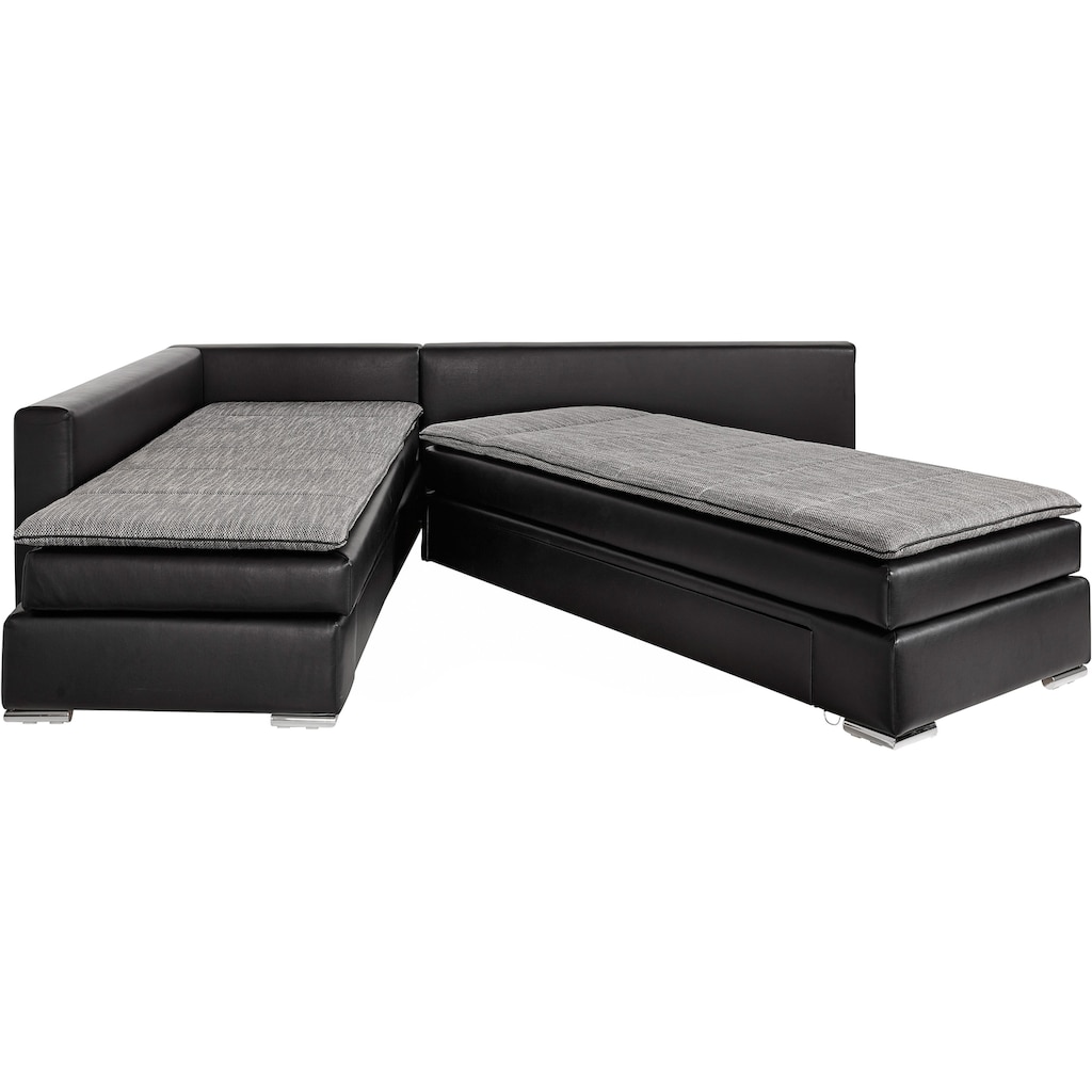 INOSIGN Ecksofa »Night & Day L-Form«, mit Dauer-Schlaffunktion