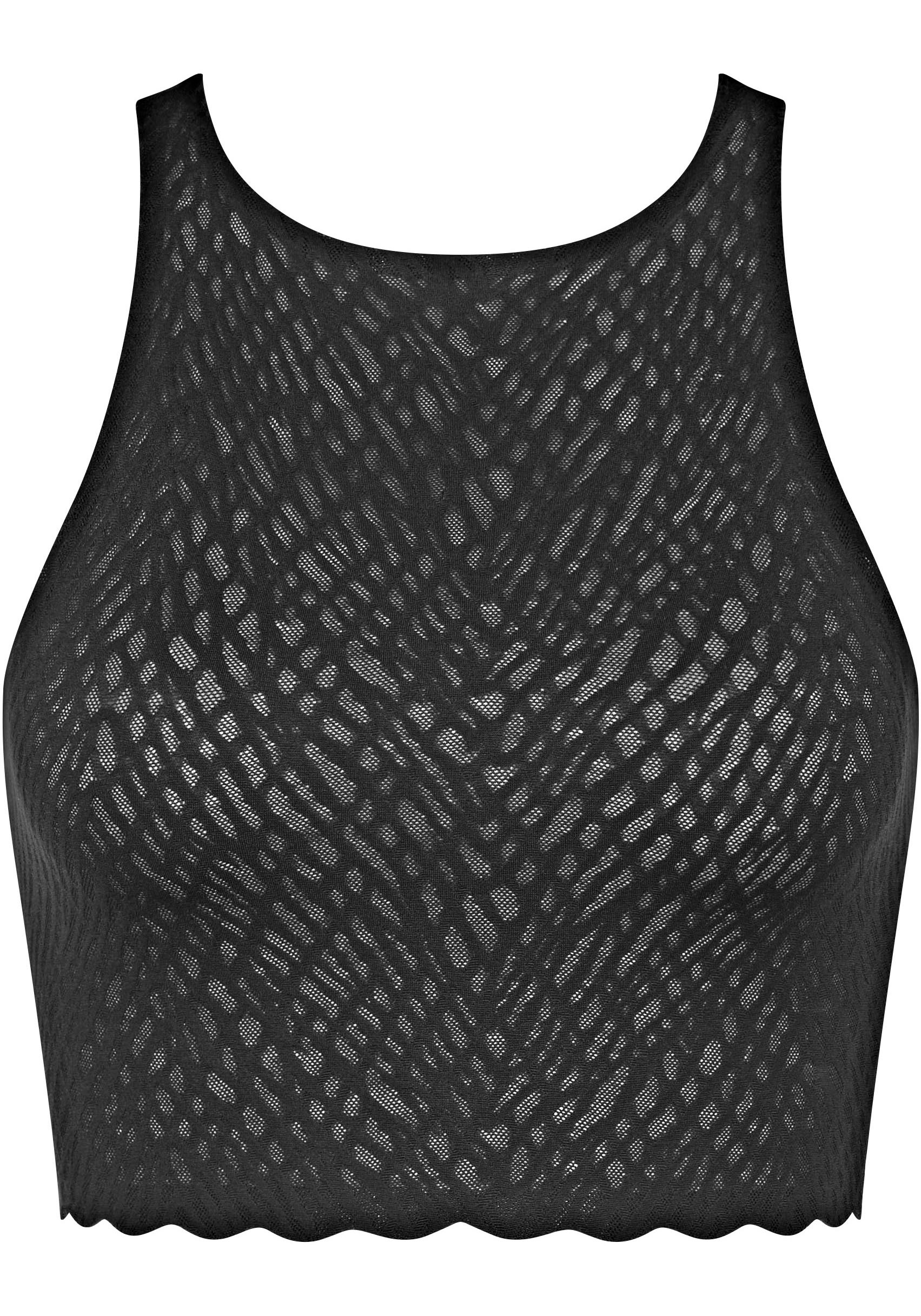 sloggi Crop-Top "ZERO Feel Bliss", nahtlos mit Spitzenoptik günstig online kaufen
