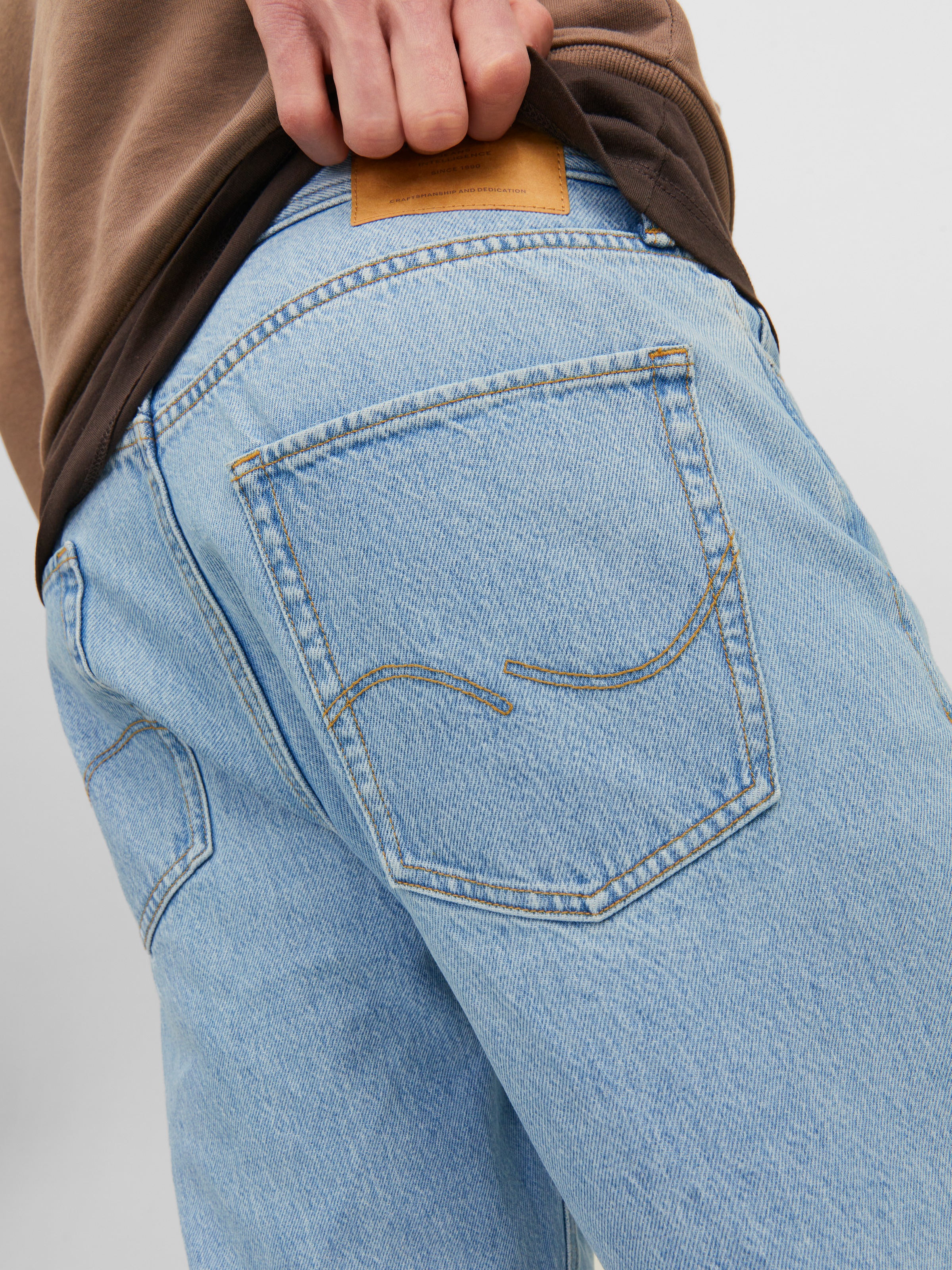 Jack & Jones Jean Eddie Cooper Am 068 Blue Denim 29 Homme 7
