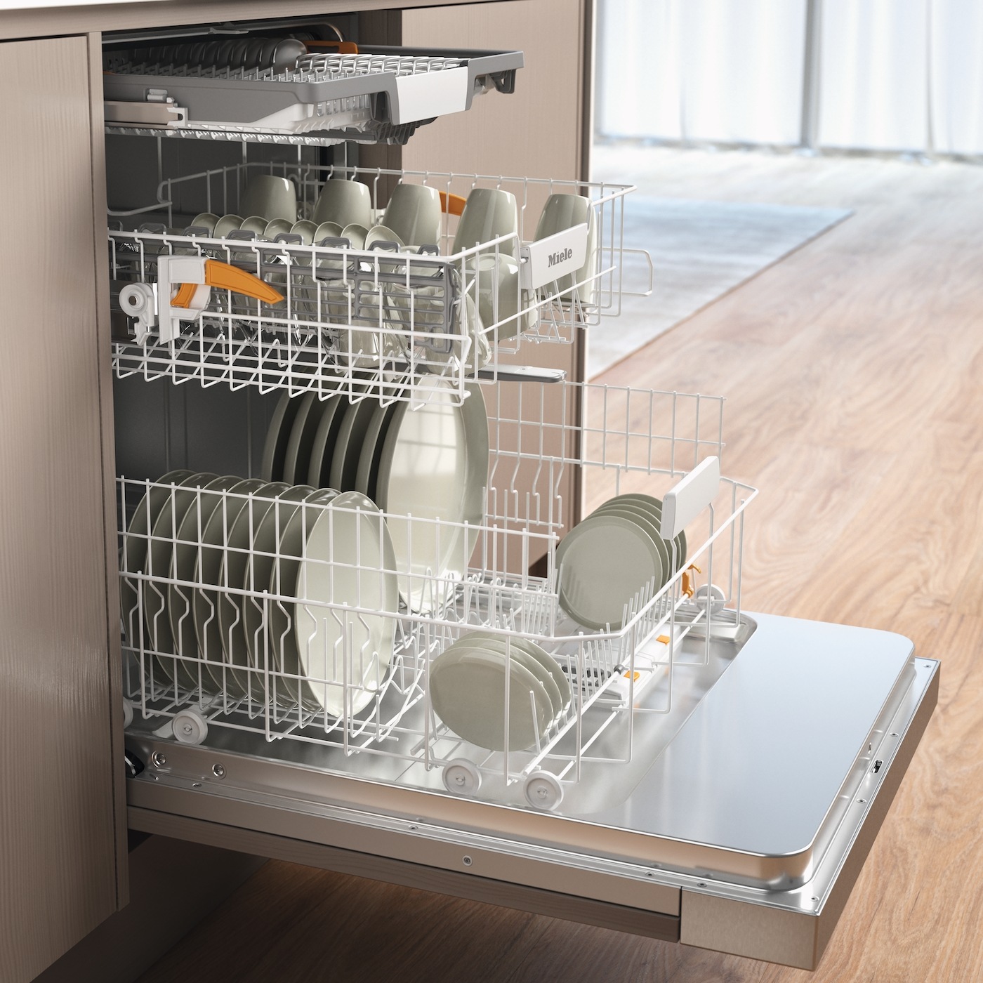 Miele teilintegrierbarer Geschirrspüler XXL »G 5817 SCi XXL Active Plus«, 14 Maßgedecke