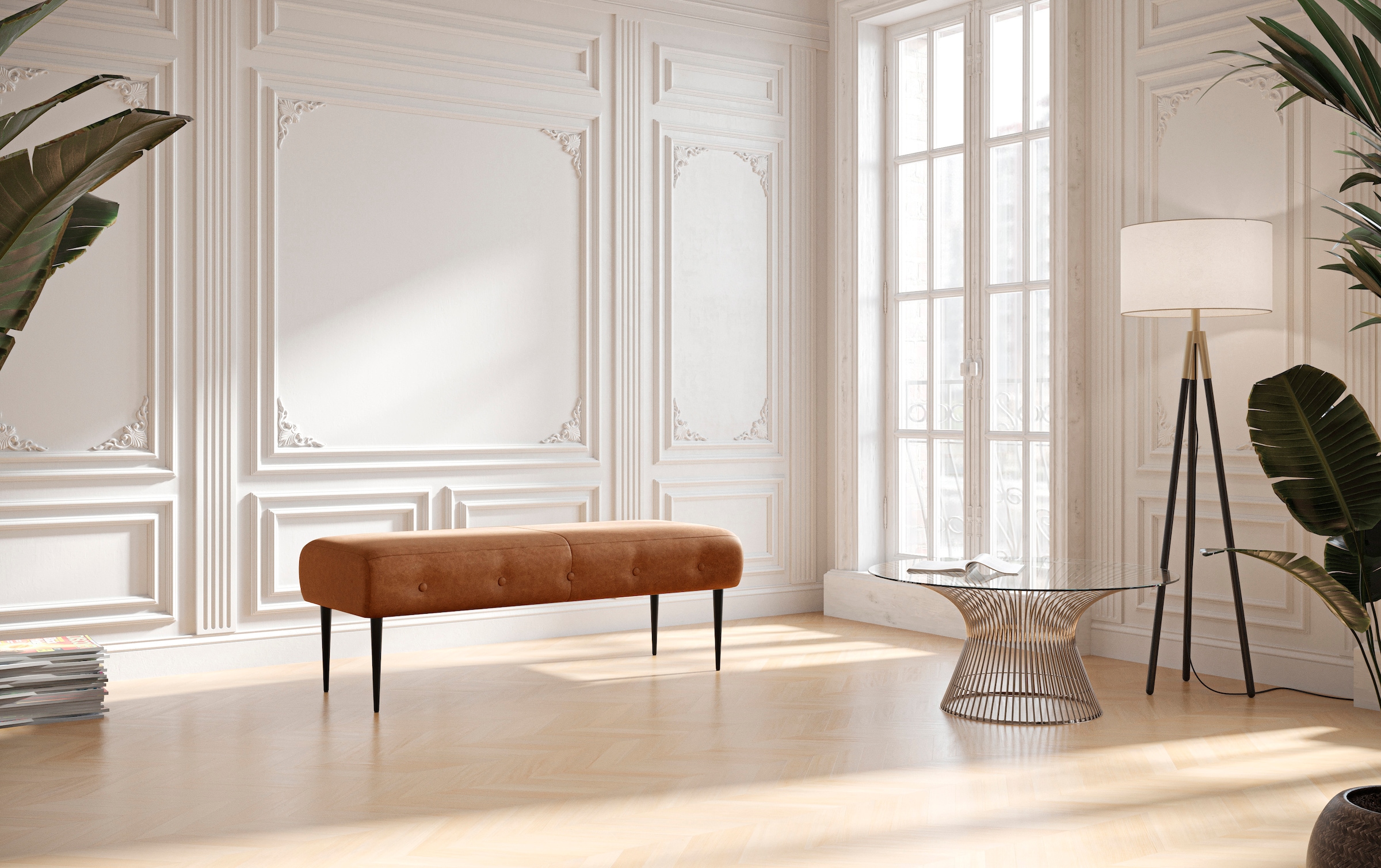 Home affaire 2-Sitzer "Amber" mit Knopfheftung,in verschieden Stoffarten günstig online kaufen