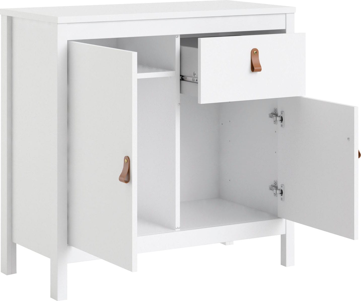 Home affaire Sideboard »Madrid, Aufbewahrung, Schubladenschrank, Sideboard,«, mit 2 Türen und 2 Schublade, Breite 82 cm, Höhe 80 cm