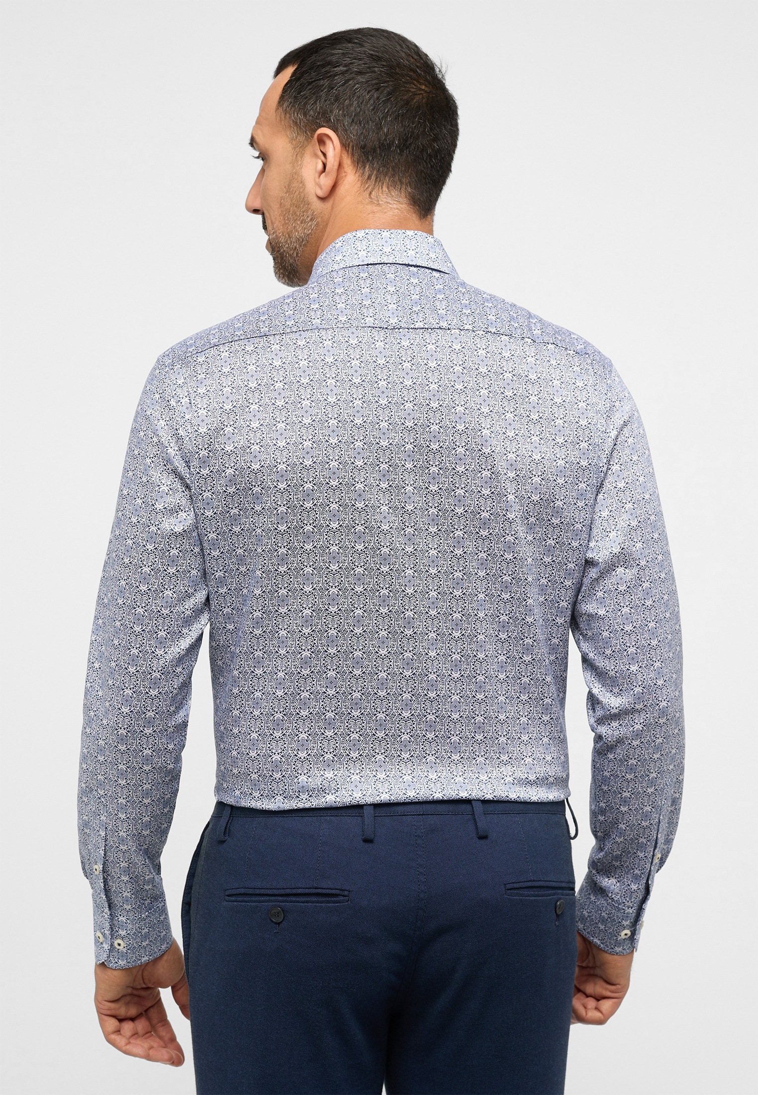 Eterna Langarmhemd "MODERN FIT" EASY IRON (bügelleicht) günstig online kaufen