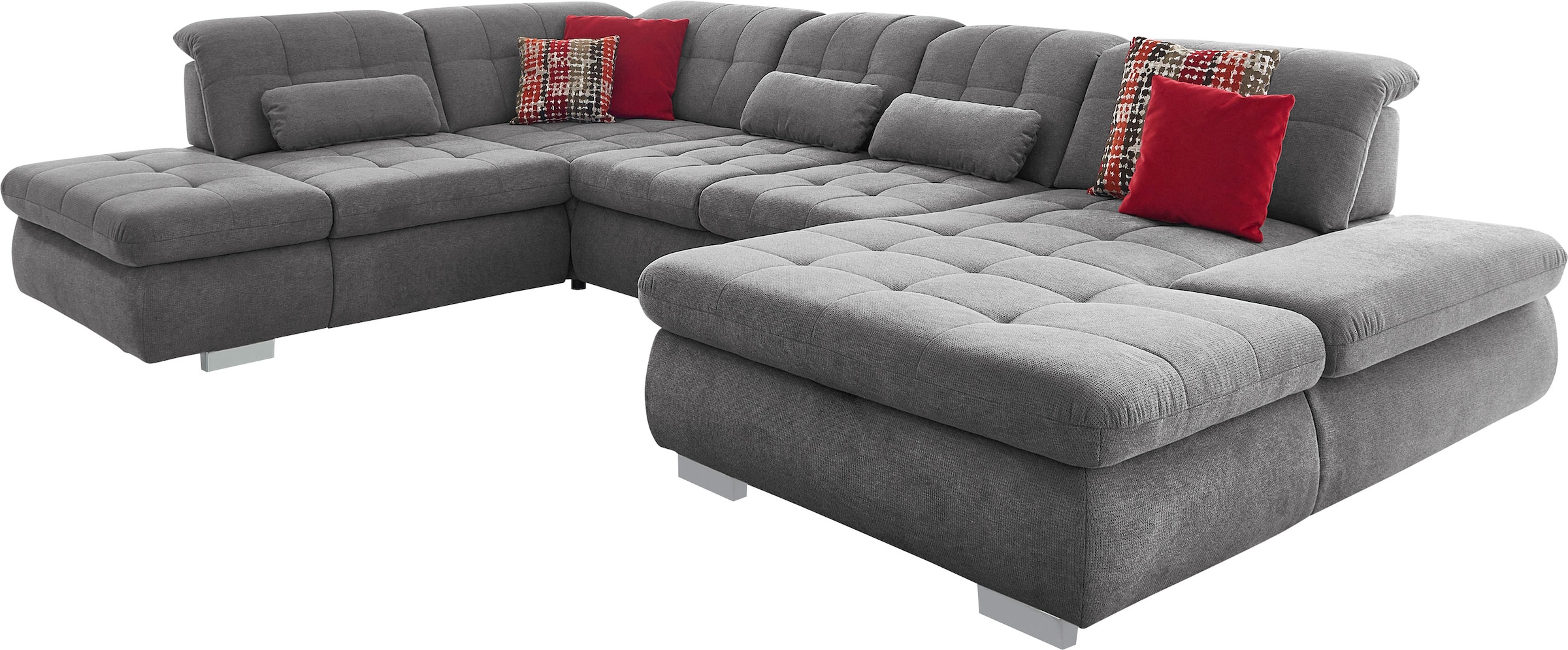 Die PlanBar Ecksofa "MP-IN17004 L-Form", wahlweise mit Funktionen, Federker günstig online kaufen