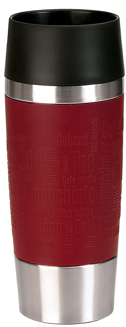 Thermobecher »Travel Mug«, (1 tlg.), Edelstahl, 360°Trinköffnung, 4h heiß/8h kalt, 360 ml