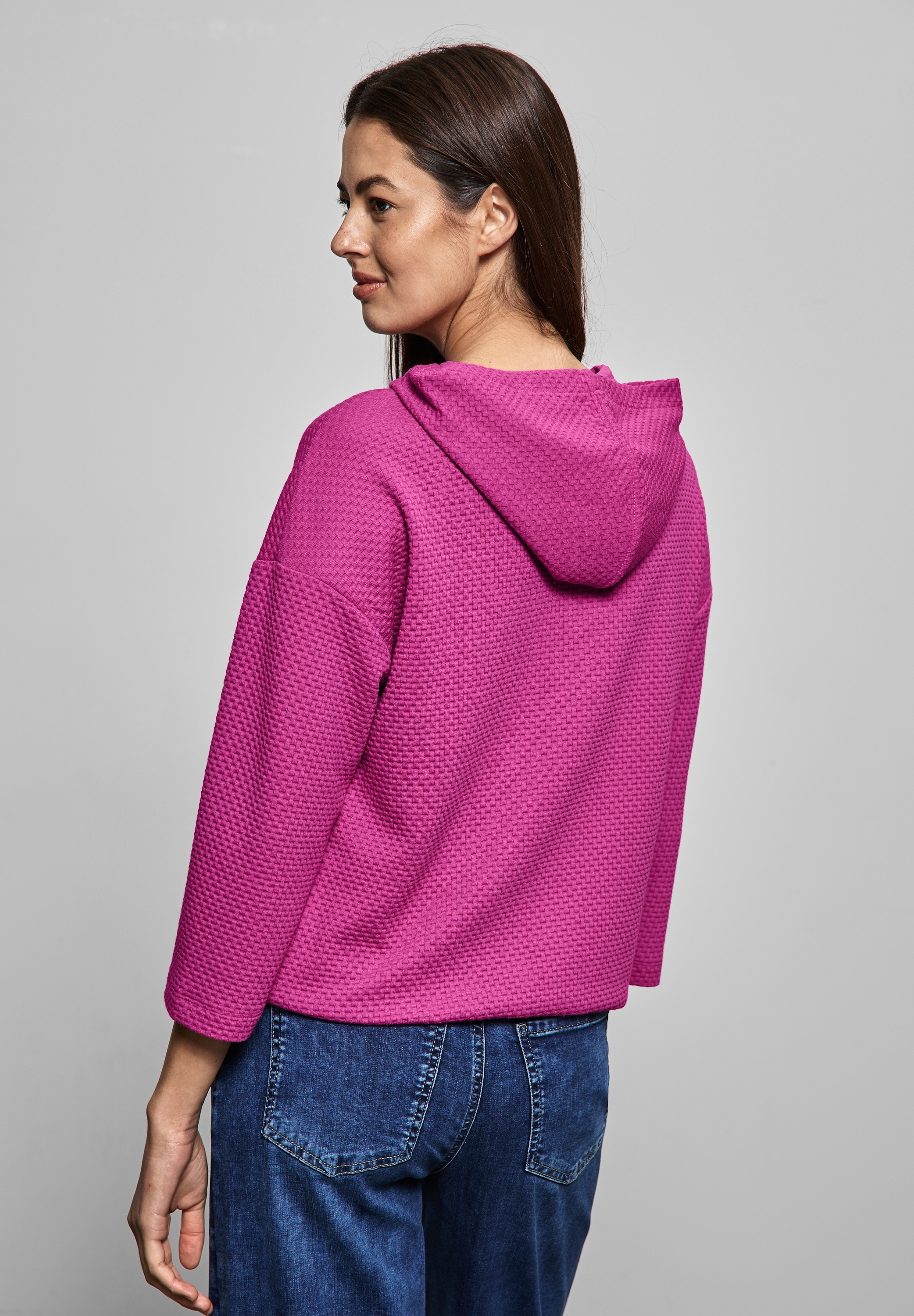 STREET ONE 3/4-Arm-Shirt, mit 3/4 Ärmeln