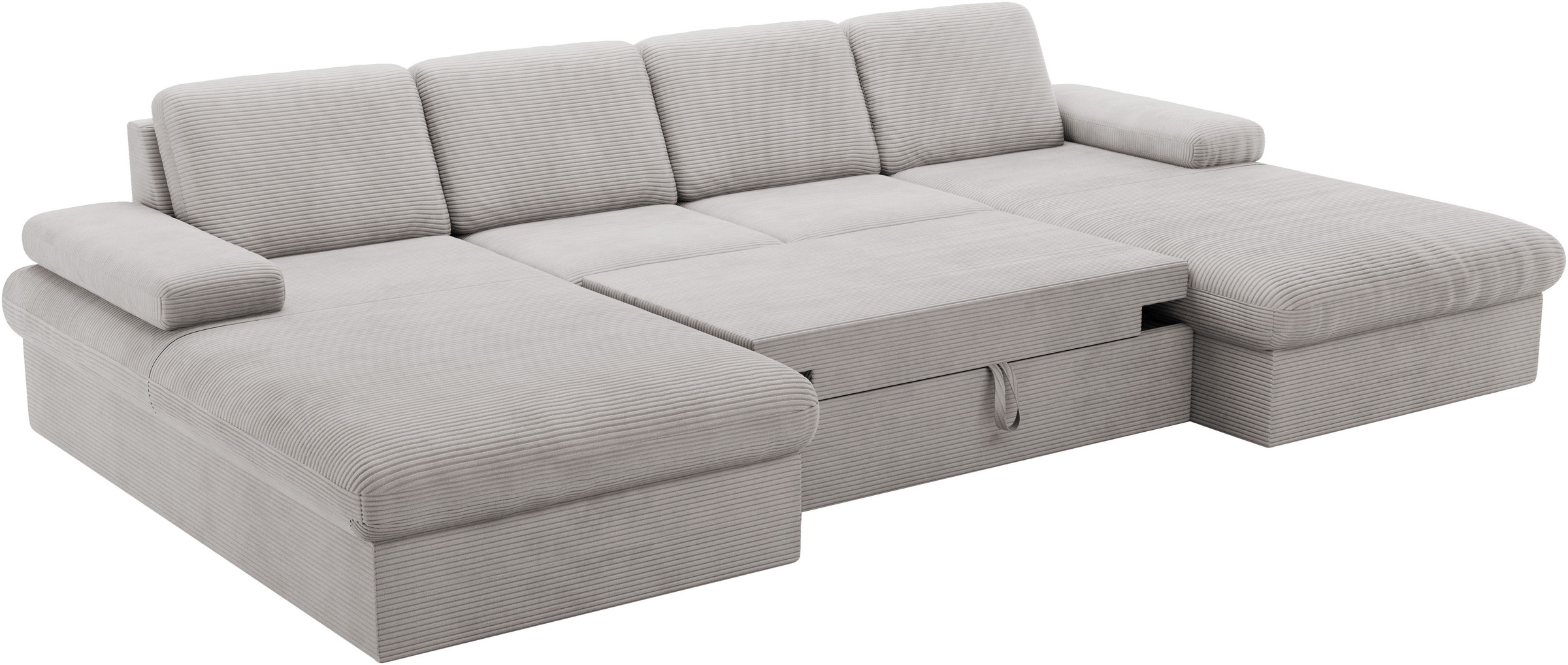 sit&more Wohnlandschaft »Moreno«, mit Armteilverstellung,wahlweise mit Bettfunktion