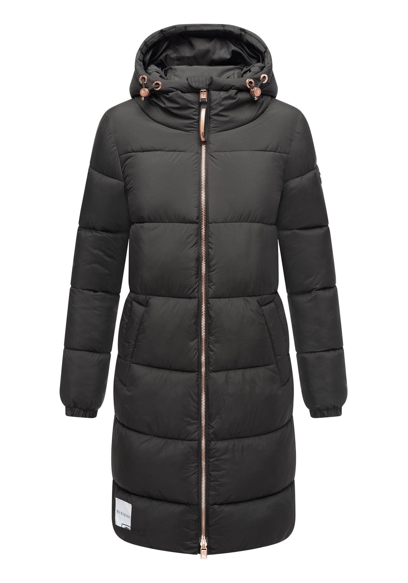 Marikoo Winterjacke »Nomadiaa«, Lange Damen Winterjacke