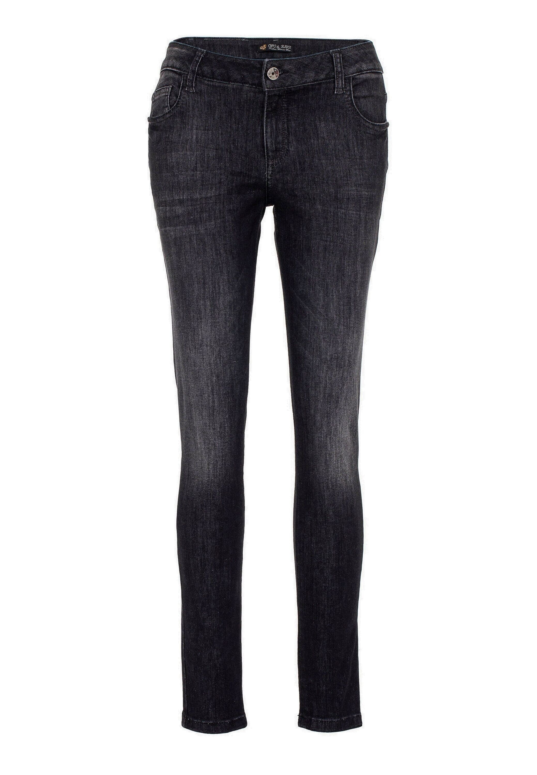Cipo & Baxx 7/8-Jeans »Jeans«, Aus hochwertigen Materialien, WD394