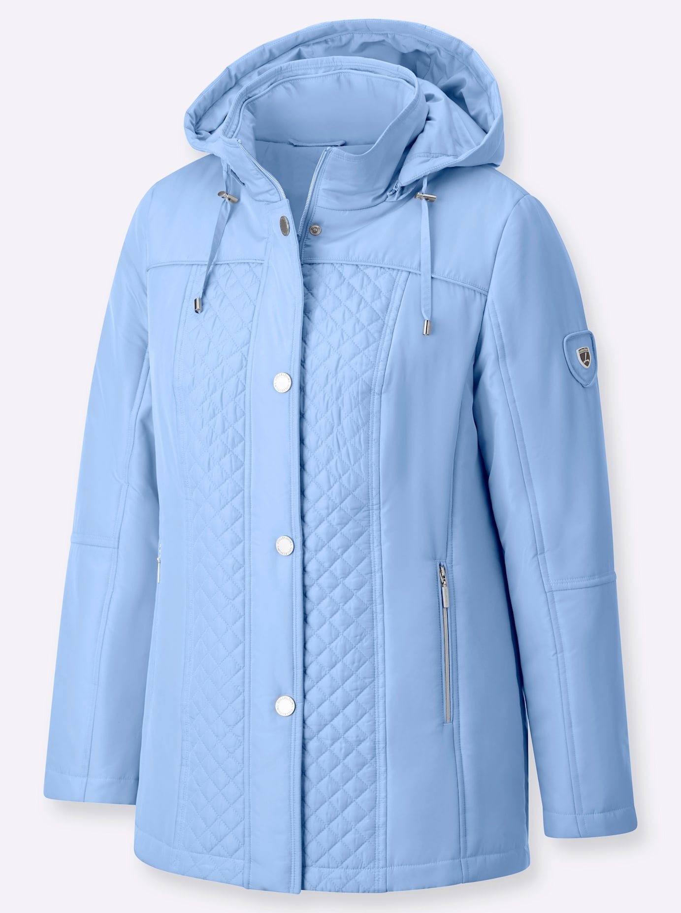 Casual Looks Steppjacke, mit Kapuze