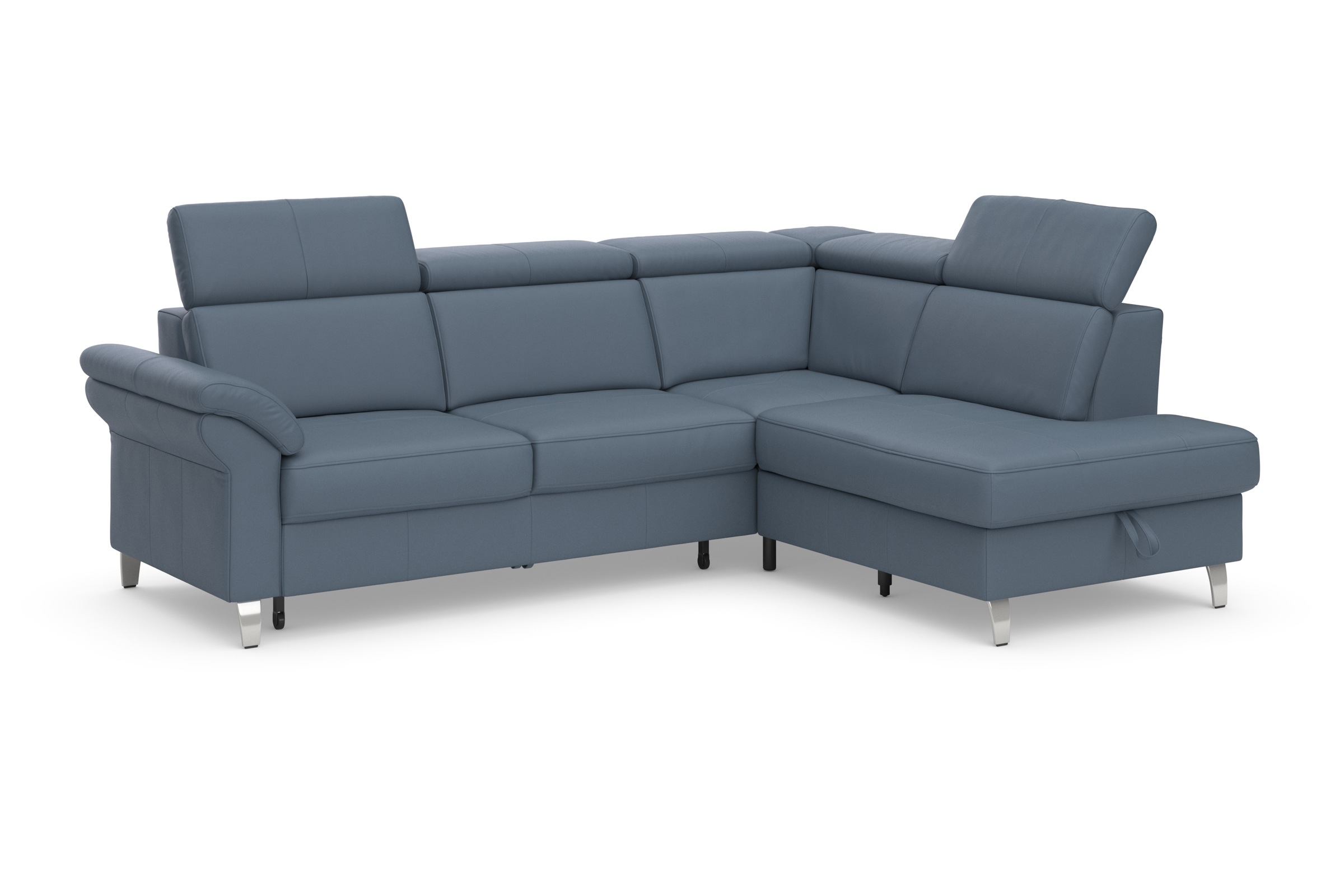 sit&more Ecksofa, inklusive Kopfteilverstellung, wahlweise mit Bettfunktion und Bettkasten