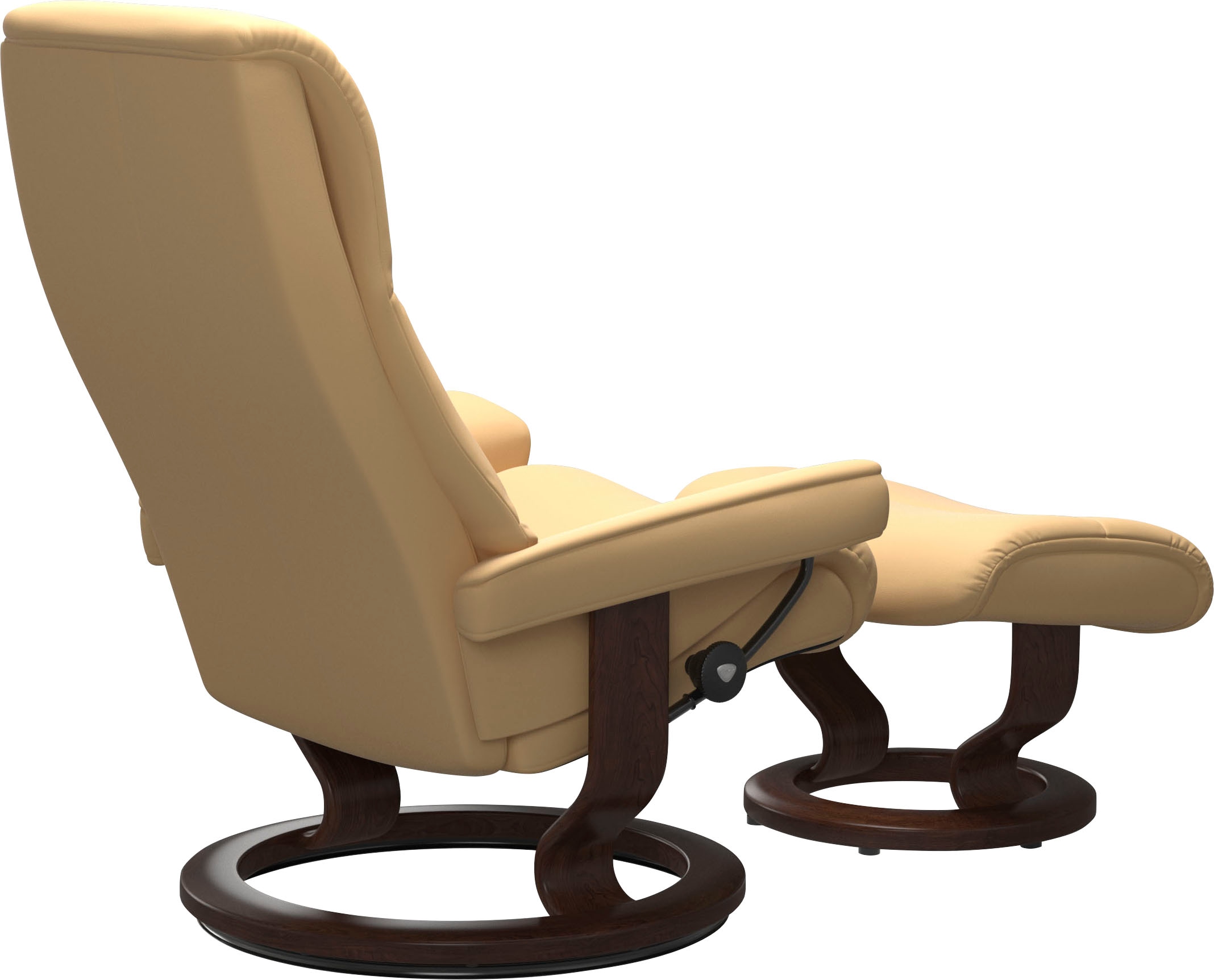 Stressless® Fußhocker »View«, mit Classic Base,Gestell Braun