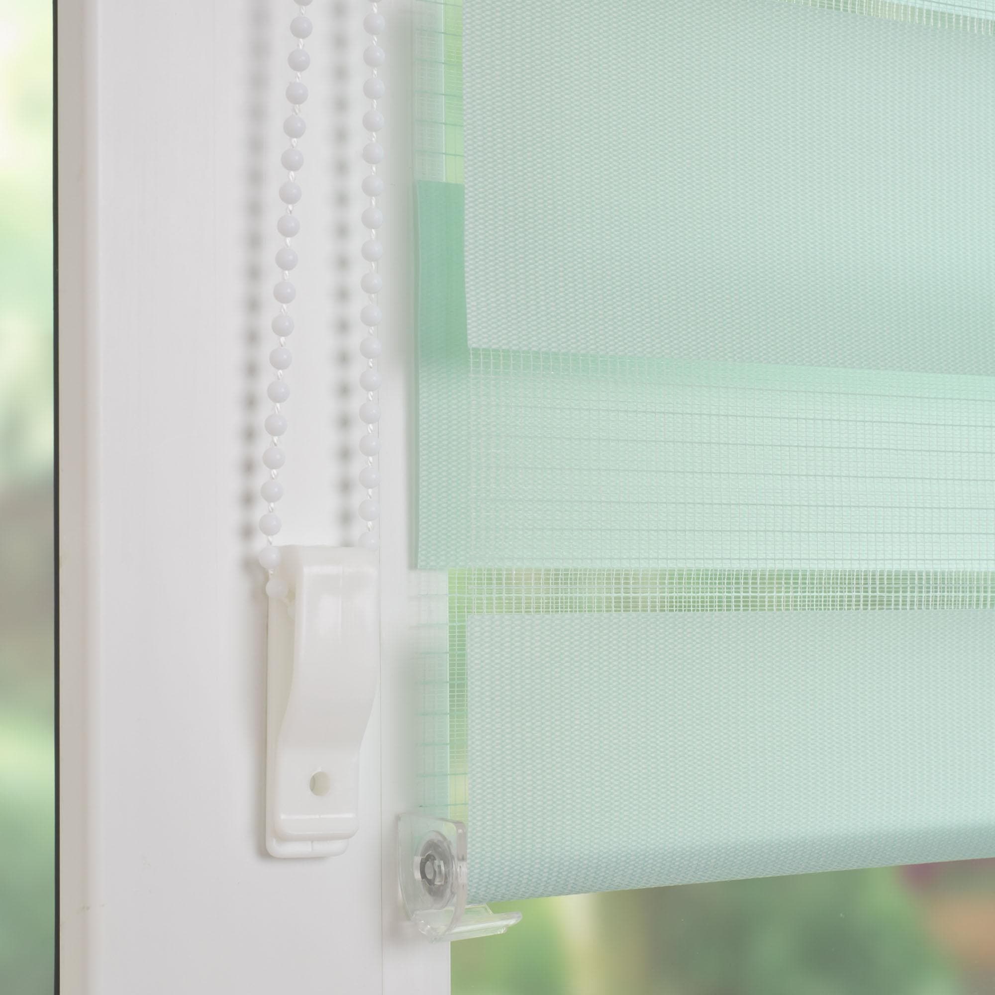 Liedeco Doppelrollo »Klemmfix-Duo-Rollo«, Lichtschutz, ohne Bohren, 1 Stück