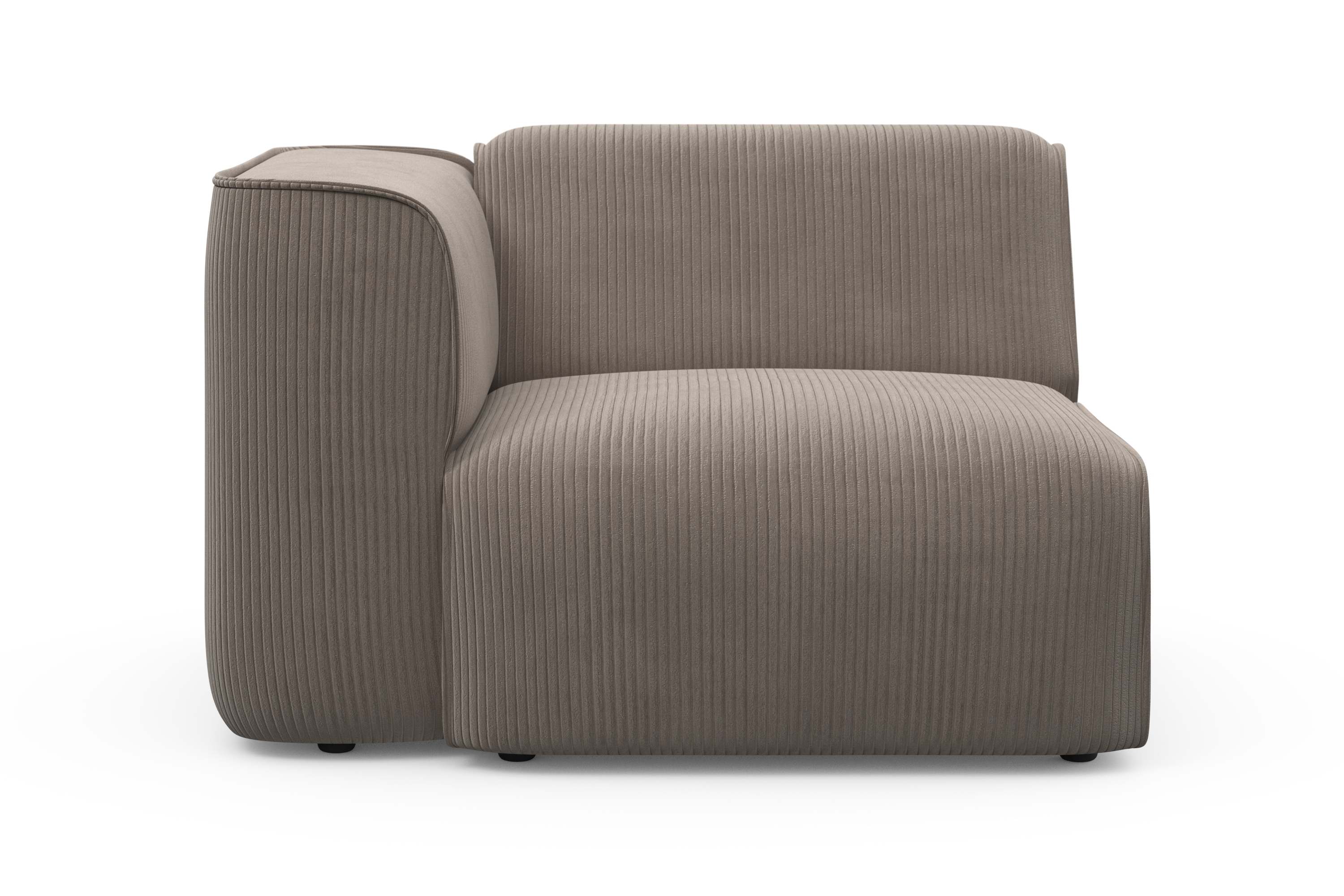 OTTO home Sessel "Sofa-Eckelement, Maße B/T/H: 109/97/46 cm" als Modul oder separat verwendbar, für individuelle Zusammenstellung