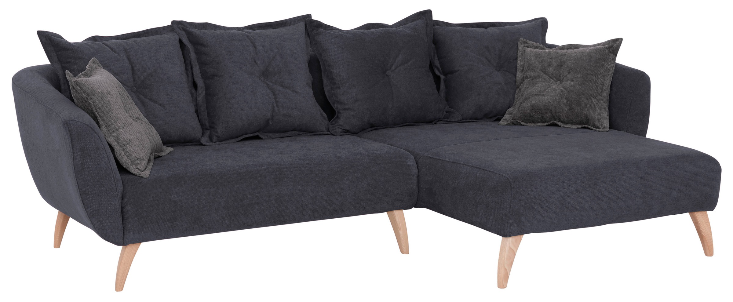 Home affaire Ecksofa "Baggio formschöne Polsterecke, bequem, Breite 277cm, günstig online kaufen