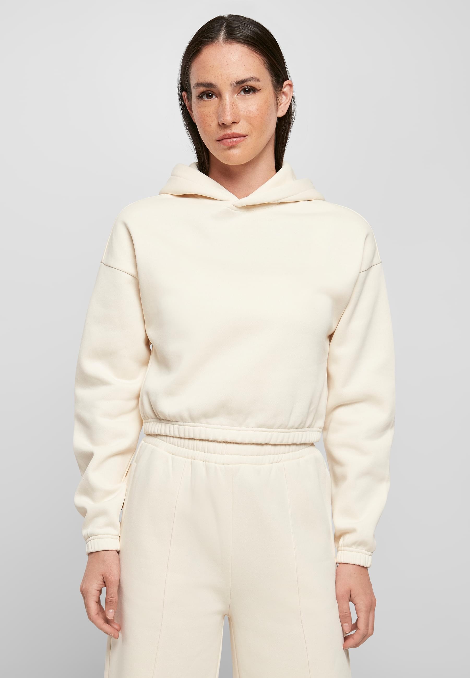 URBAN CLASSICS Kapuzenpullover »Urban Classics Damen Ladies Short Oversized Sweat Hoody«, (1 tlg.)