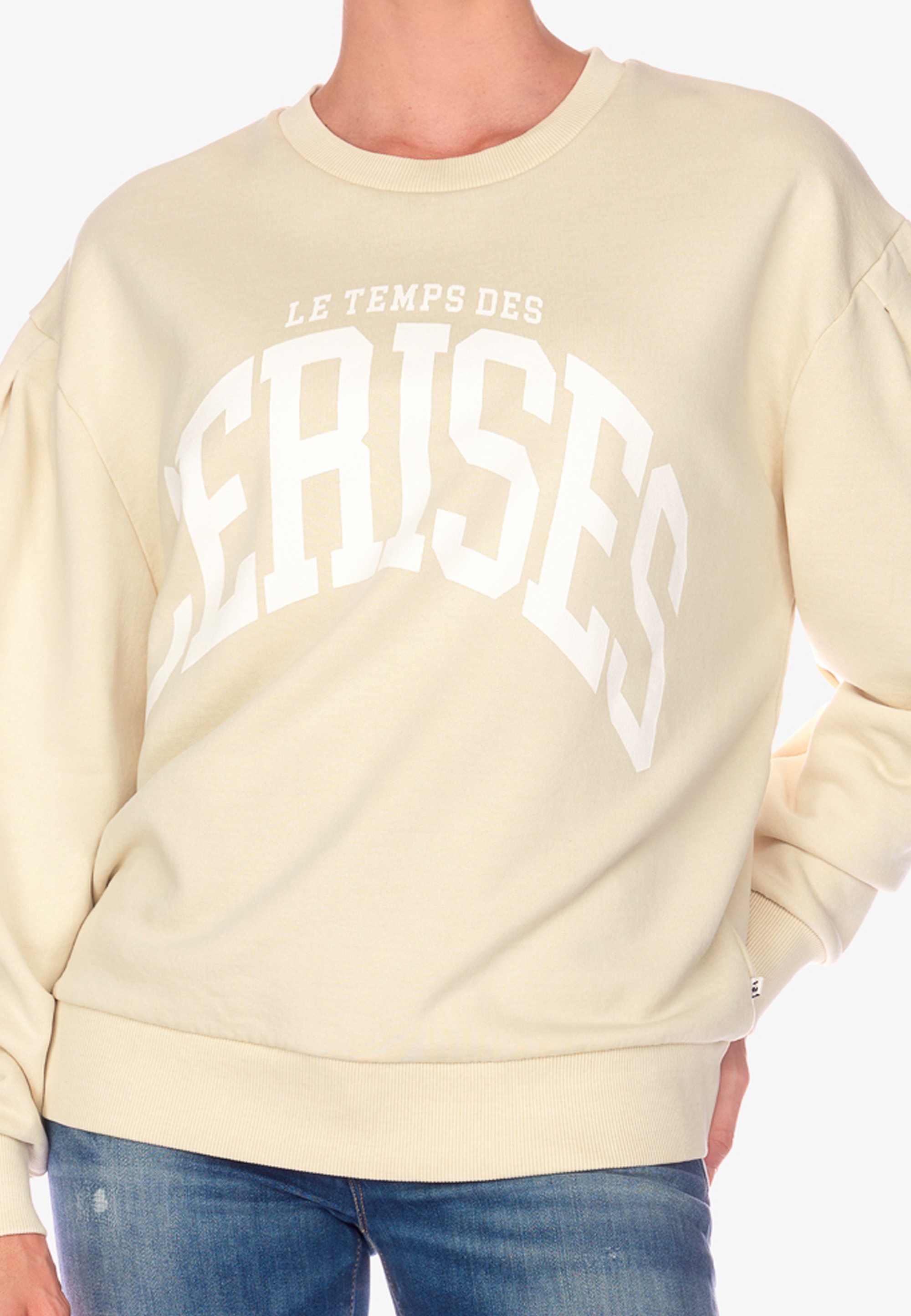 Le Temps Des Cerises Strickpullover »GYPSOPH«, mit stylischem Frontprint