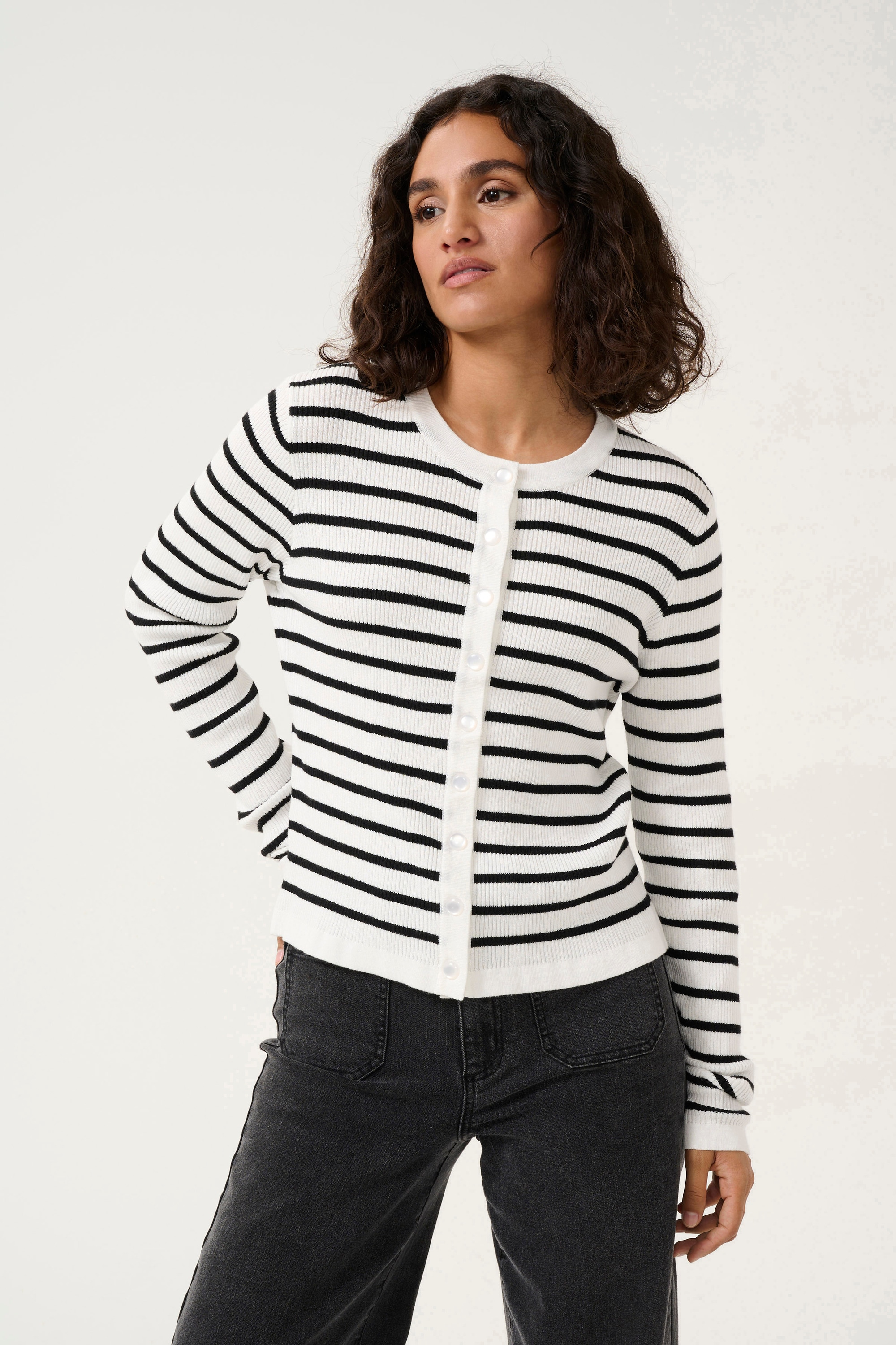 KAFFE Strickjacke »Damen Strickjacke KAlilibeth«