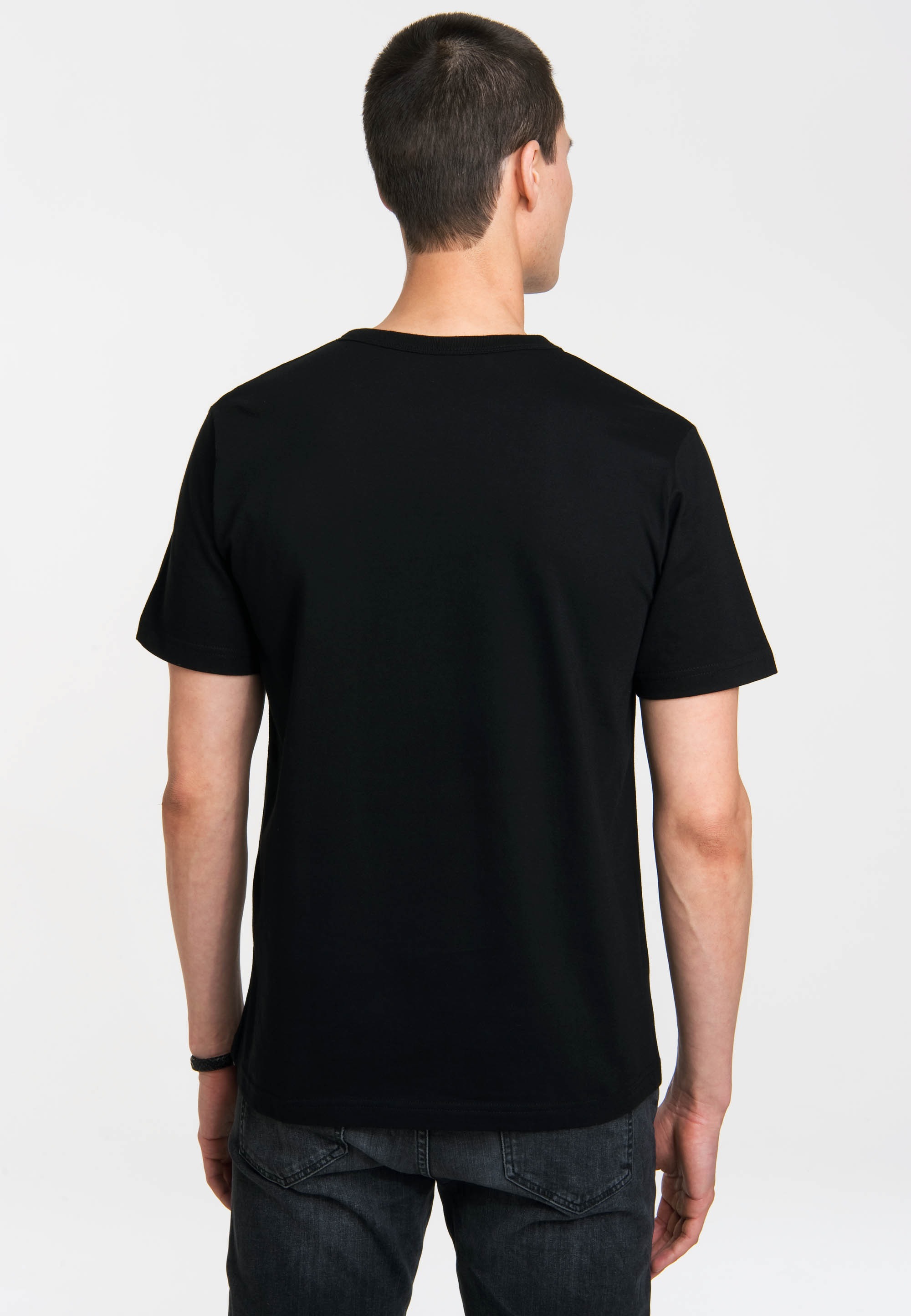 LOGOSHIRT T-Shirt »Krieg der Sterne - Emblem«, mit coolem Frontprint