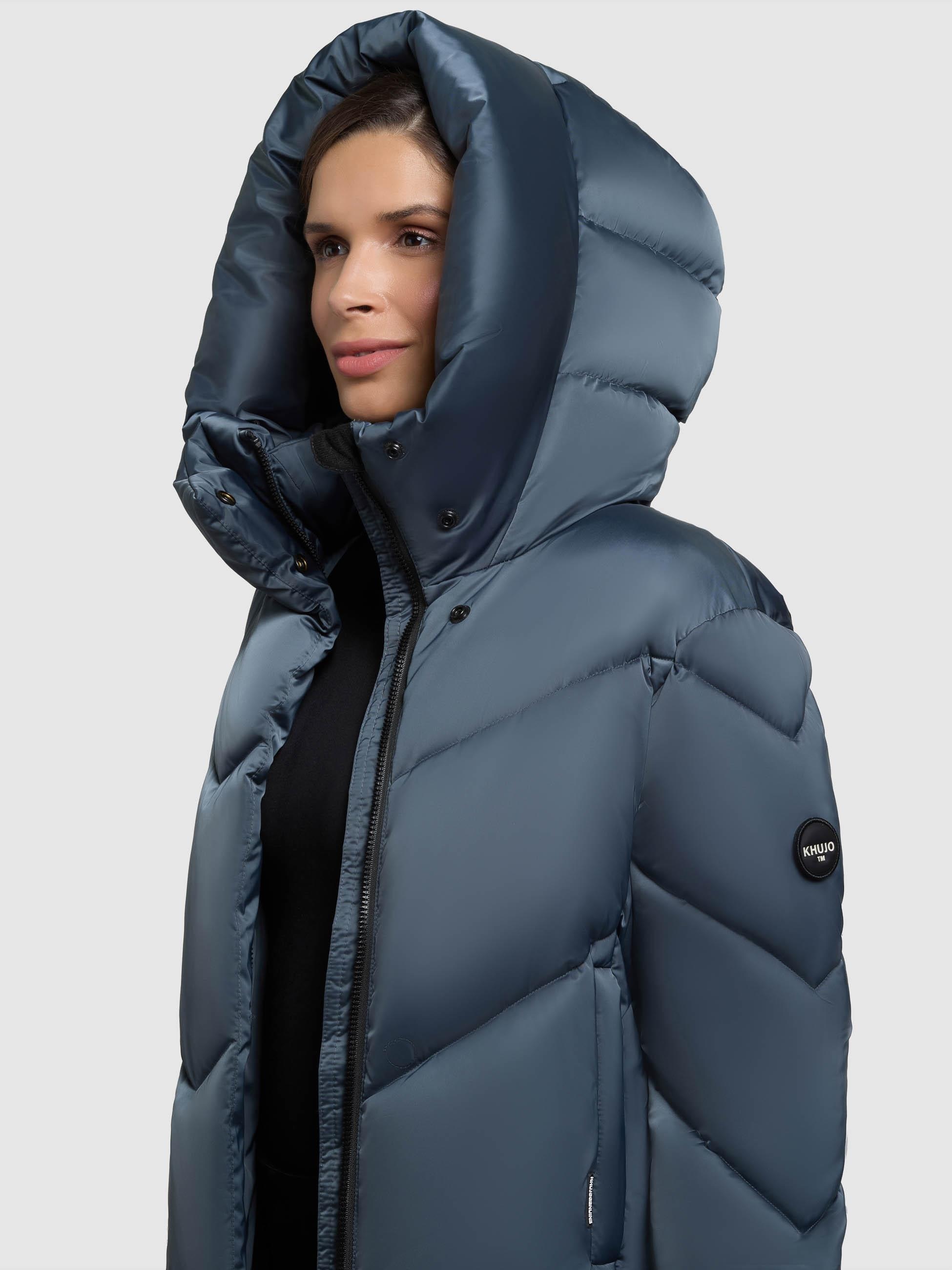 khujo Winterjacke »Olsa2« mit Kapuze Gefütterte Steppjacke mit Kapuze