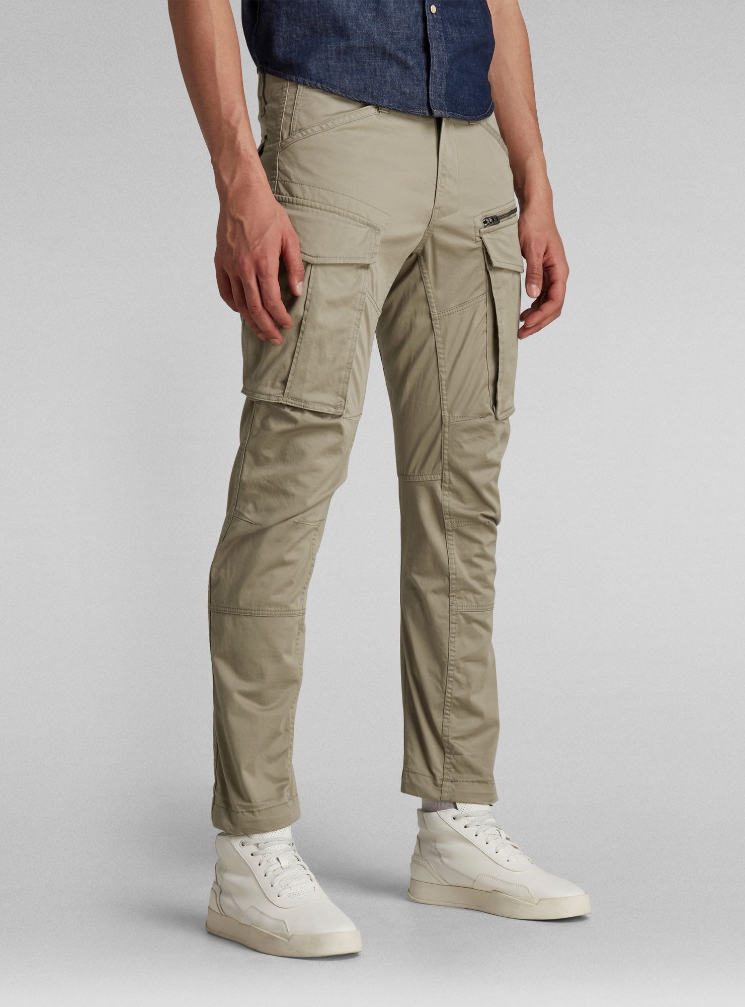 G-STAR Cargohose "Rovic Zip 3D Straight Tapered Pant" günstig online kaufen