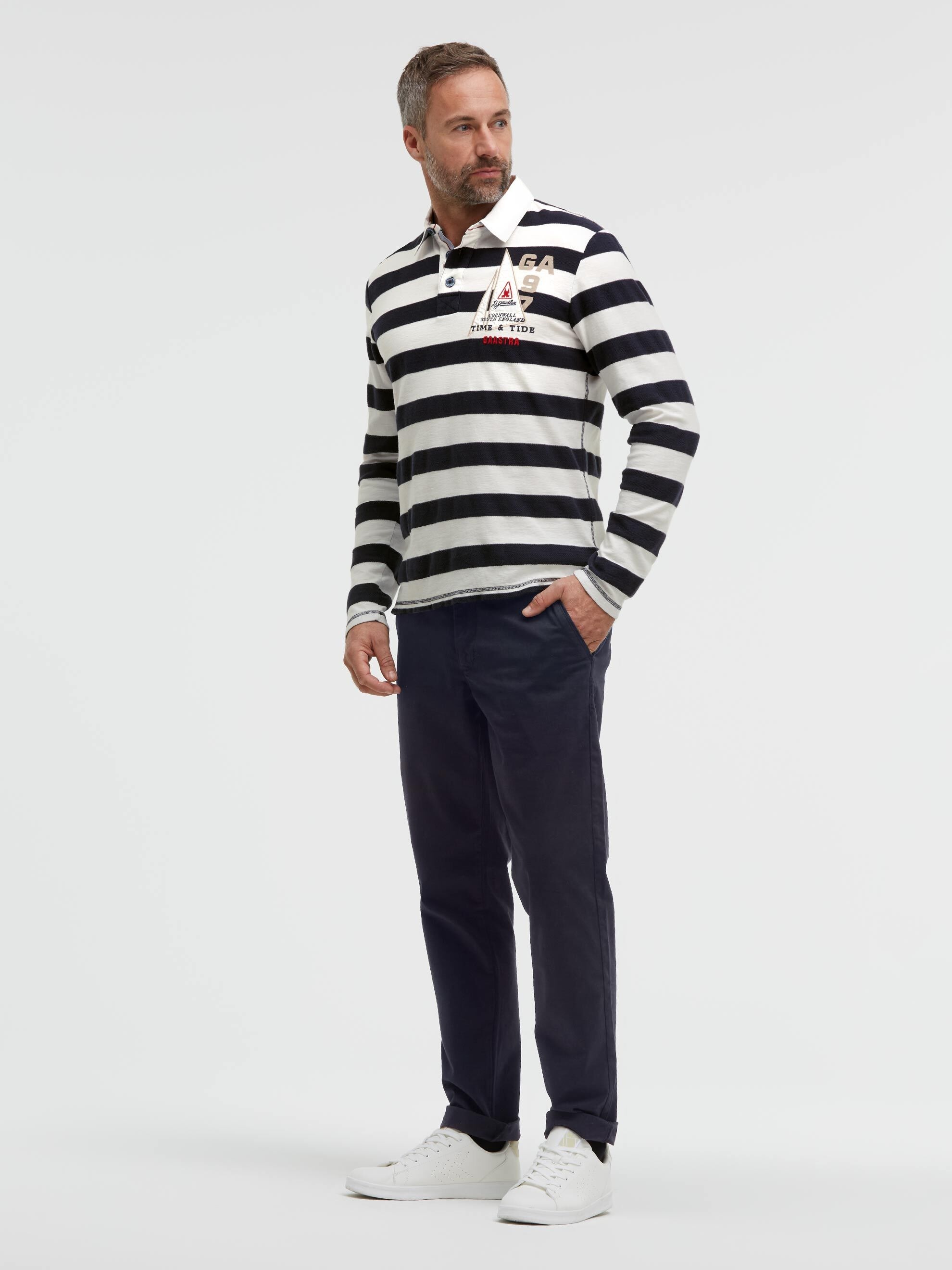 Gaastra Poloshirt mit Seitenschlitze