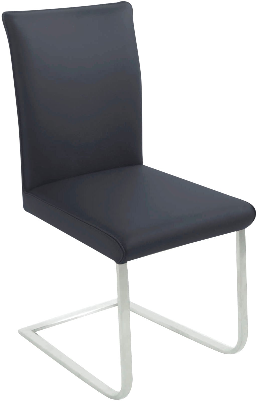 K+W Komfort & Wohnen Freischwinger "Santos III" () mit Sattlernaht, Gestell günstig online kaufen