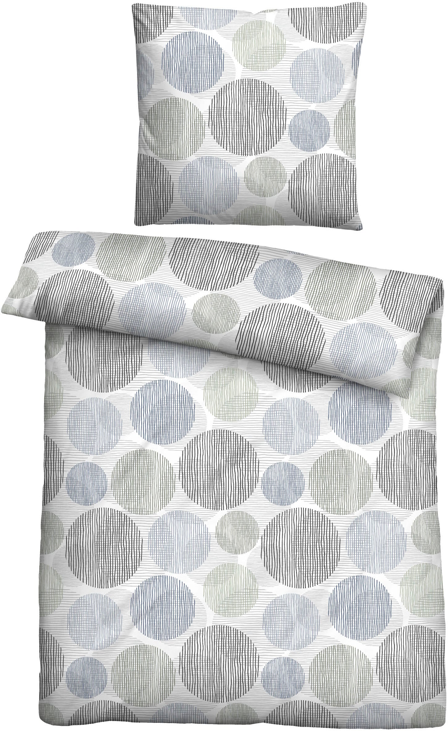 Castell - Markenbettwäsche Bettwäsche "0560988" 2 Stk. feiner Glanz + weich günstig online kaufen