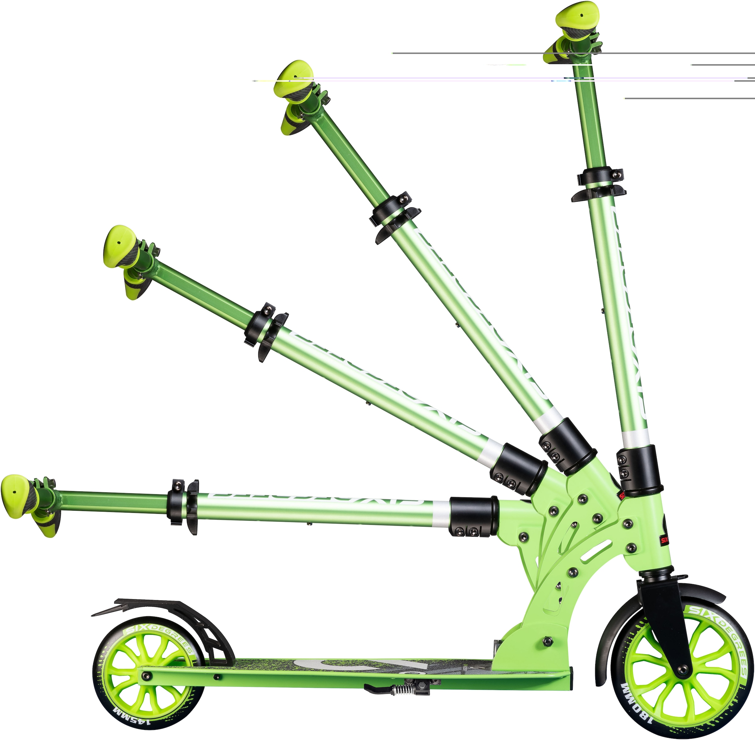 Six Degrees Scooter »Aluminium Scooter Junior 180/145 mm«
