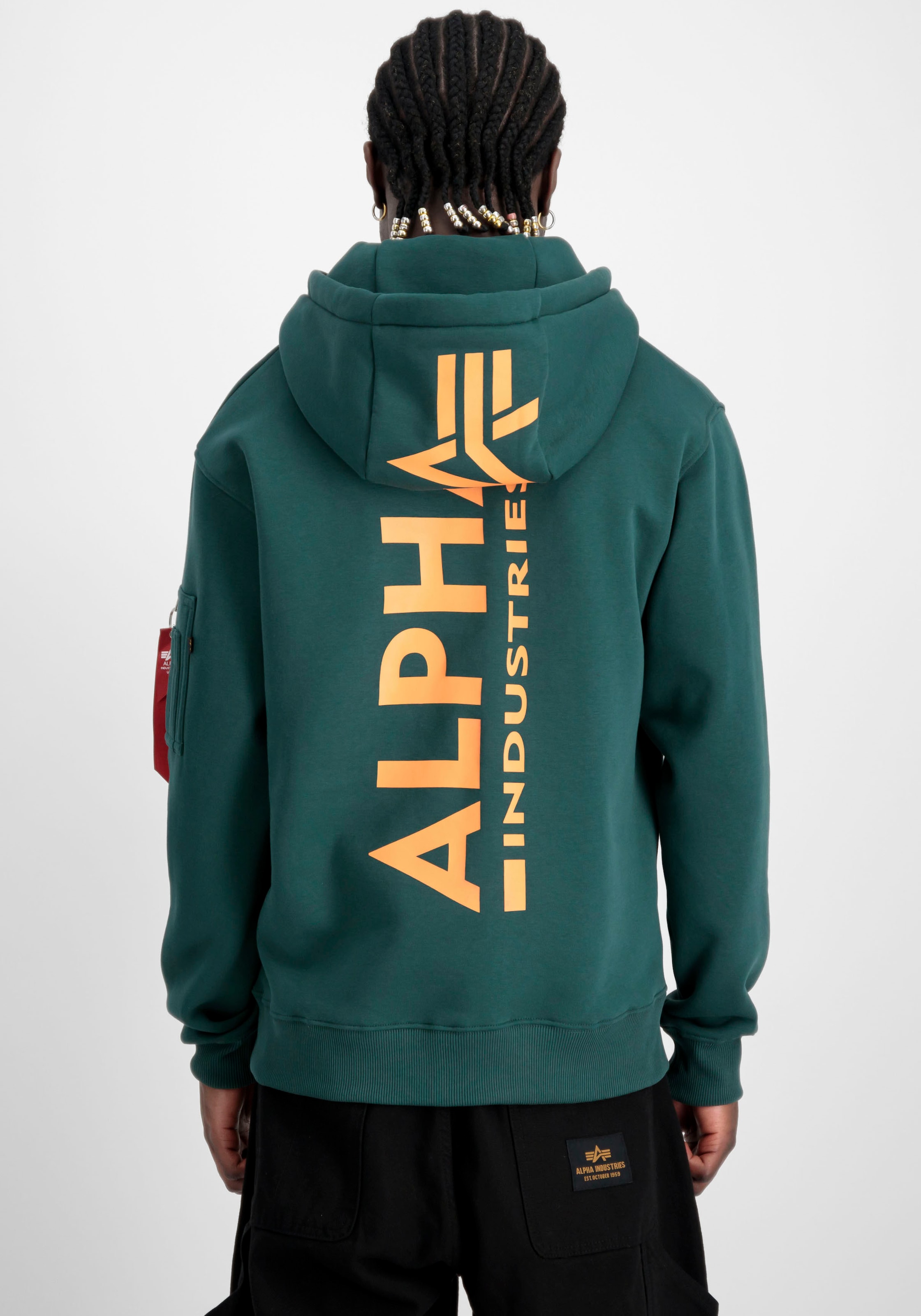 Alpha Industries Kapuzensweatshirt »BACK PRINT HOODY«