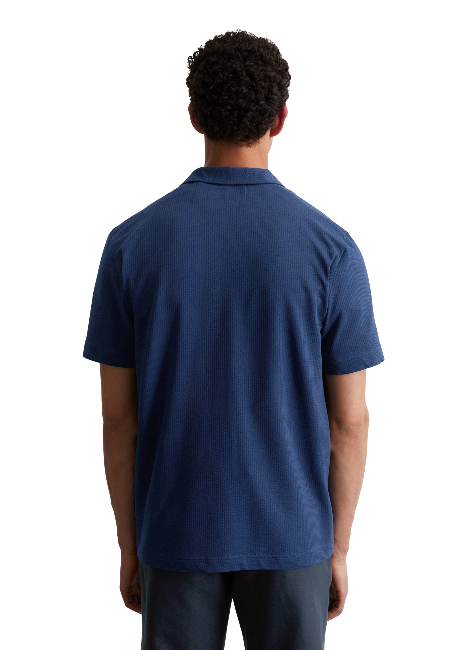 Marc O'Polo Poloshirt »aus Bio-Baumwoll-Mix«