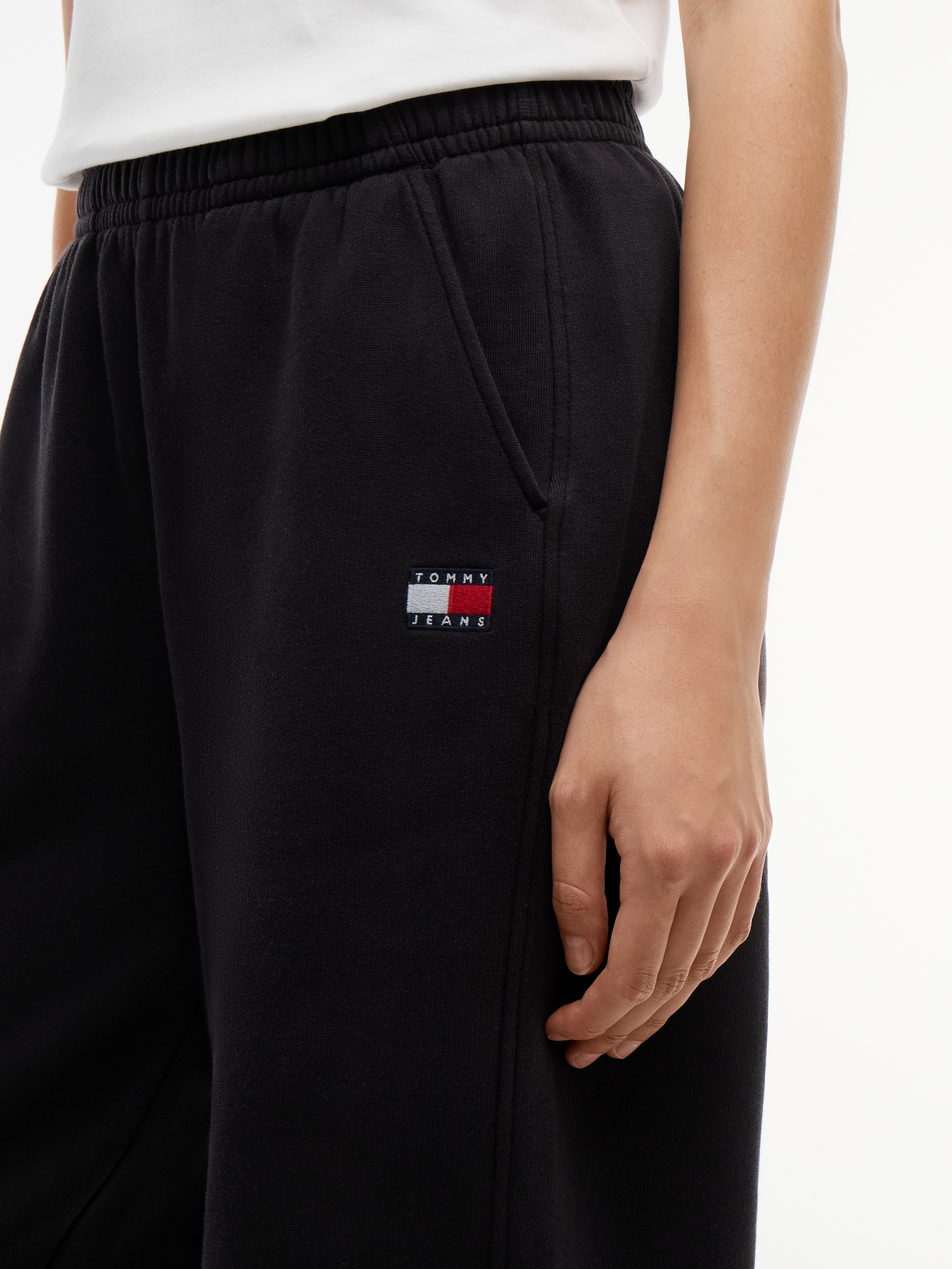 Tommy Jeans Sweathose »TJW BADGE SWEATPANTS«  Baumwollmischung