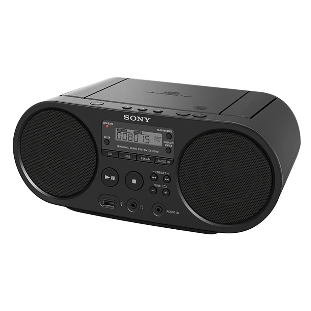 Sony Boombox »ZS-PS50«, (AM-Tuner-FM-Tuner 4 W)