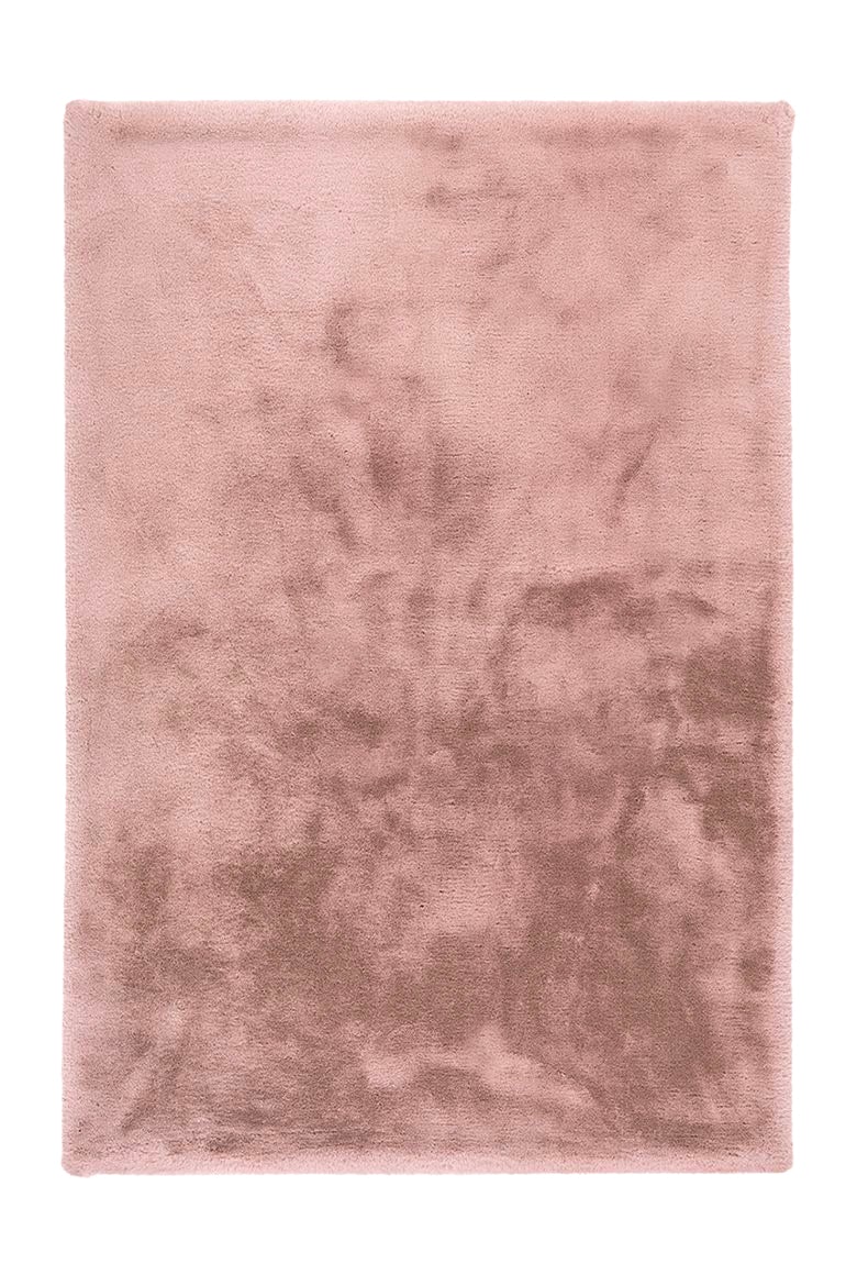 Hochflor-Teppich KAYOOM "Boundless 225", puderrosa, B:80cm H:40mm L:150cm, Polyester, Teppiche, Hochflor, Modernes Muster, Fußbodenheizungsgeeignet, Wohnzimmer