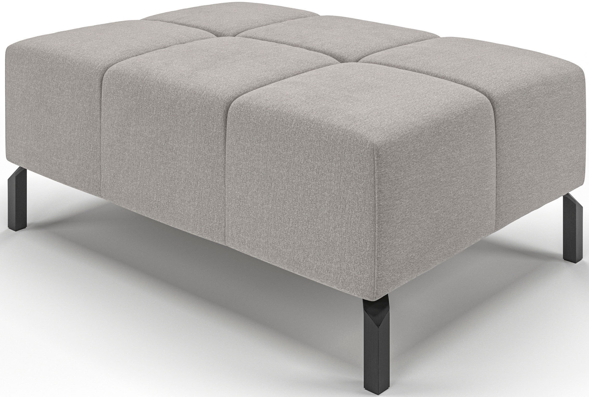 INOSIGN Hockerbank "Ancona New", passend zum Ecksofa, auch in Easy care-Bezug + Cord