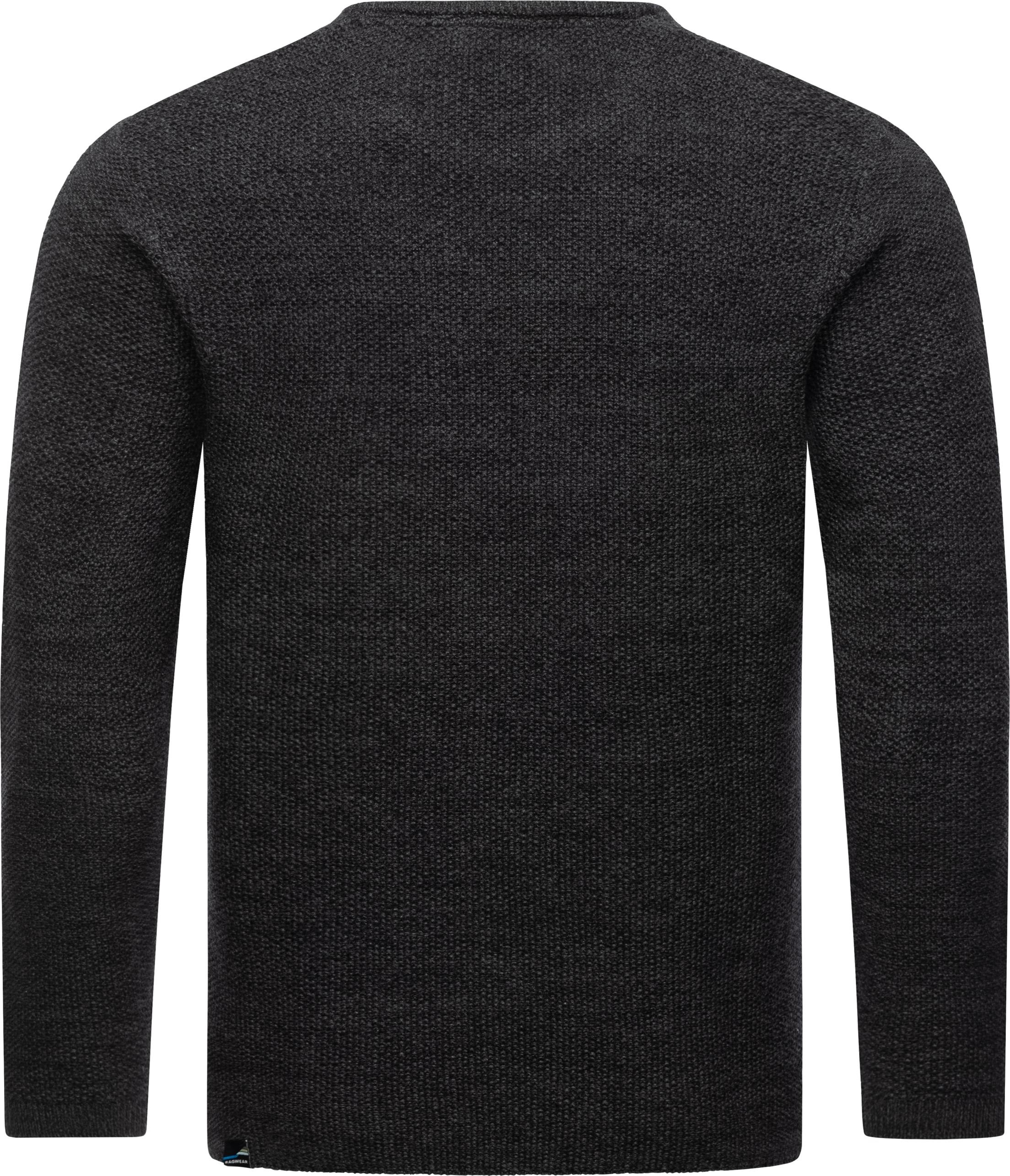 Ragwear Strickpullover »Knitson«, stylischer Herren Sweatpullover mit Rippbündchen