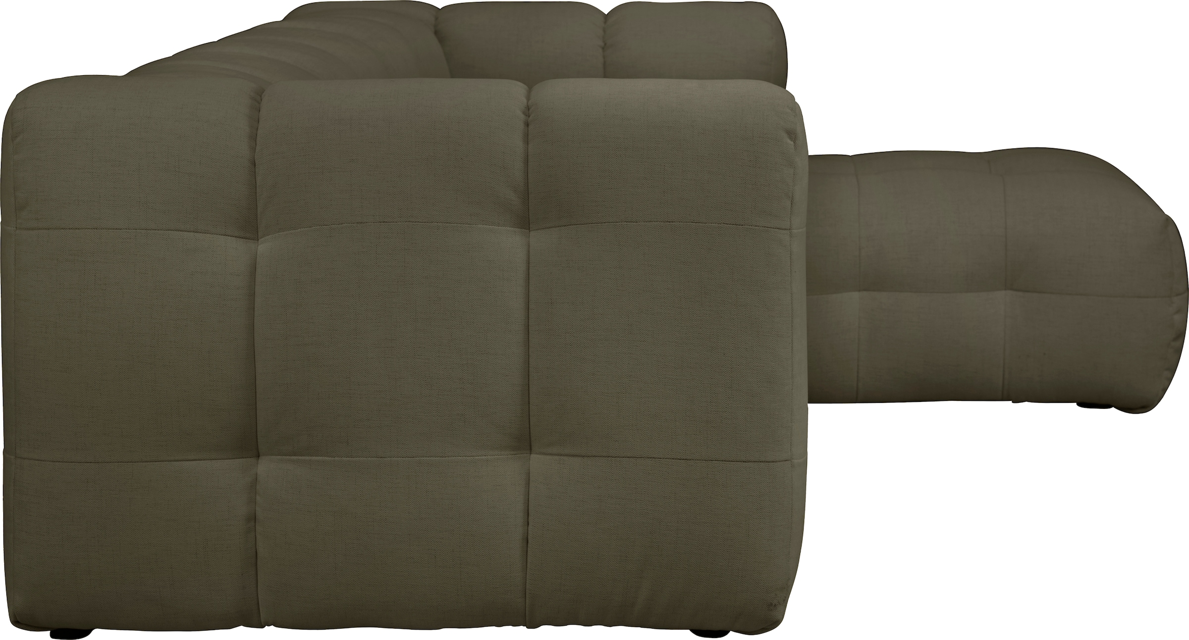 LeGer Home by Lena Gercke Ecksofa »TALISHA L-Form Designersofa, moderne Steppung, B/T/H: 276/178/75 cm«, moderne Steppung, hoher Sitzkomfort
