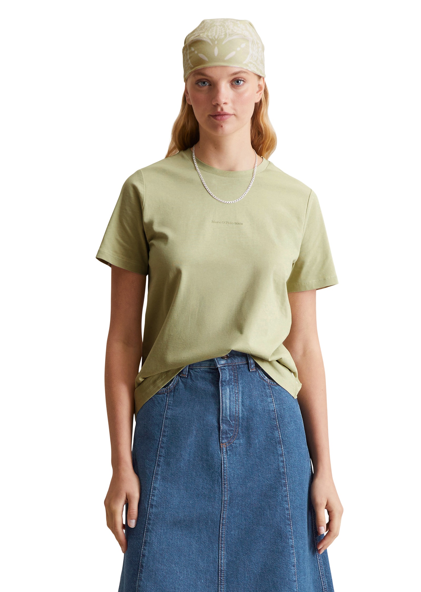 Marc OPolo DENIM T-Shirt, Basic, kleiner Markenprint, reugular fit günstig online kaufen