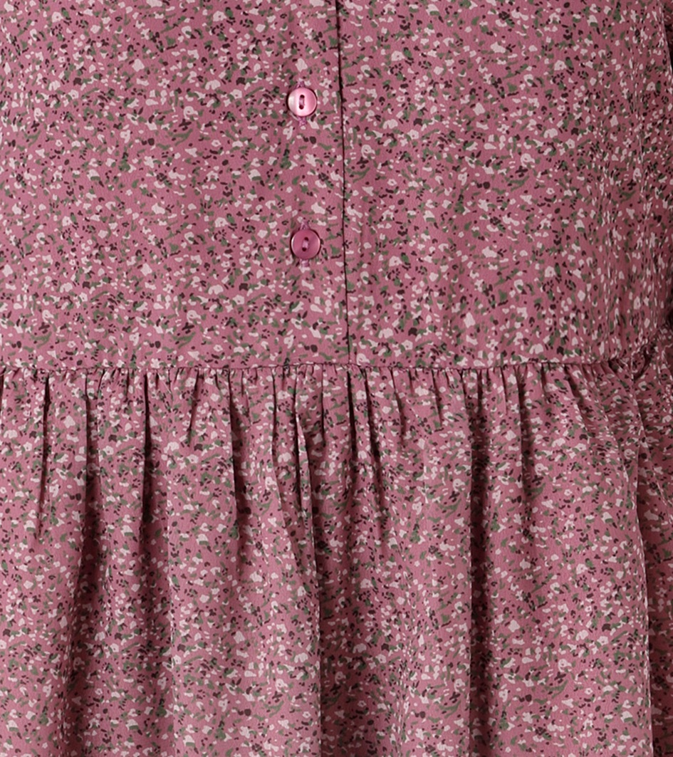 Aniston CASUAL Blusenkleid, mit kleinem, grafischen Alloverdruck - NEUE KOLLEKTION