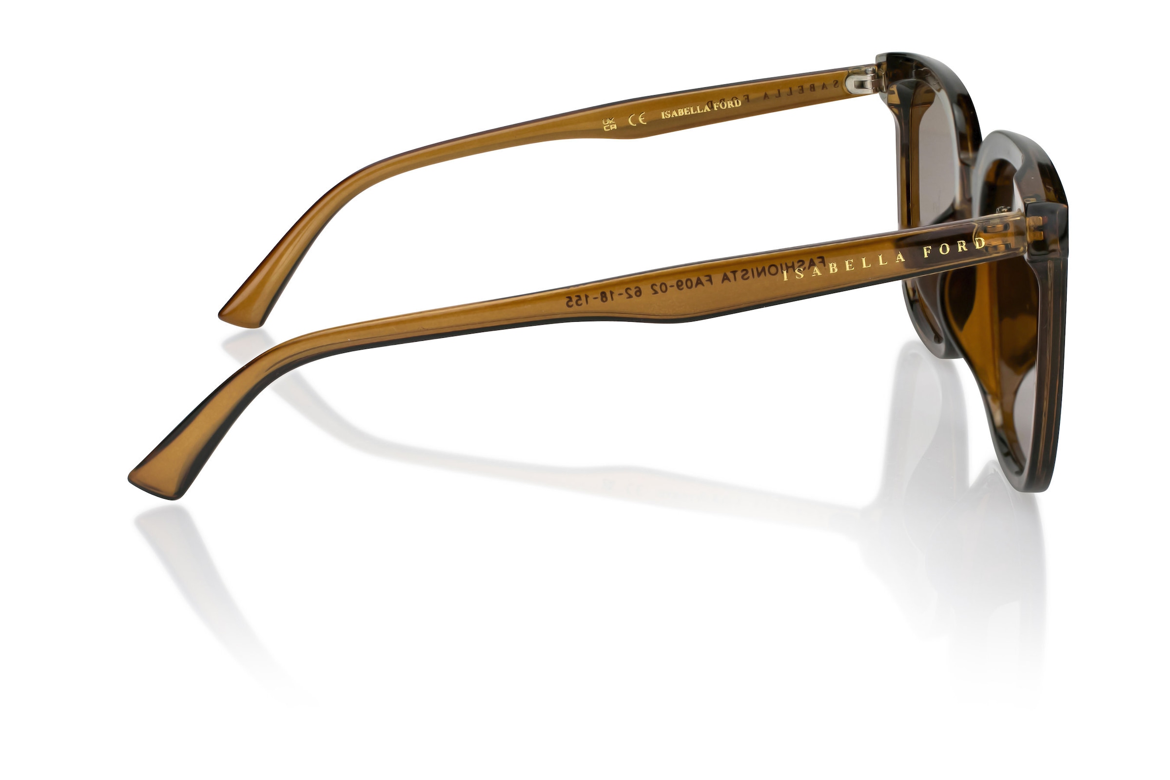 ISABELLA FORD Sonnenbrille »FA09-02« Glass 0.74MM Polarized Lens UV400，CAT3.0