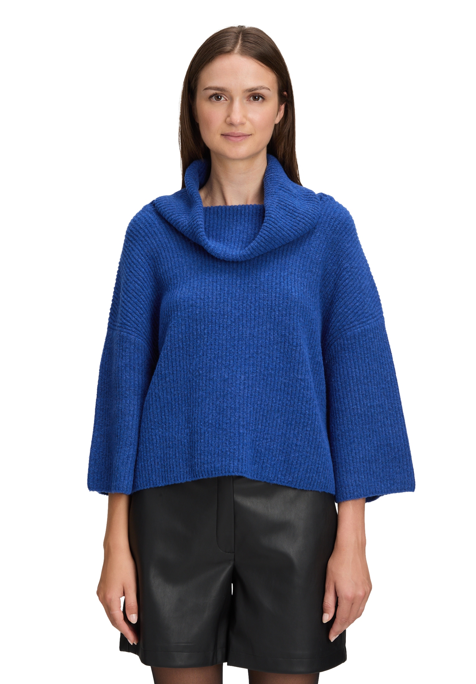 Betty&Co Strickpullover "Betty & Co Damen Strickpullover mit Kragen", (1 tl günstig online kaufen