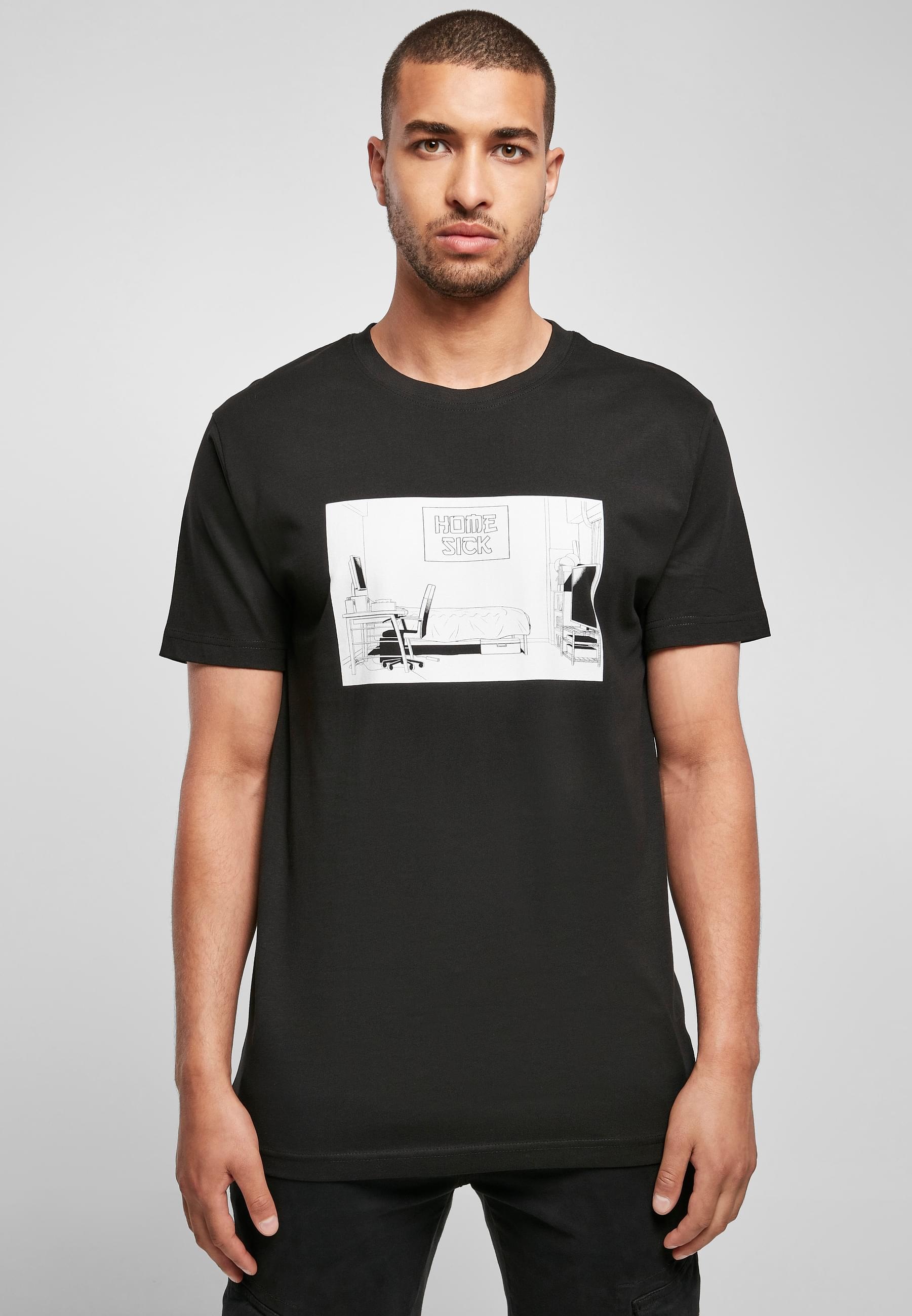 MisterTee T-Shirt »MisterTee Herren Home Sick Tee«, (1 tlg.)
