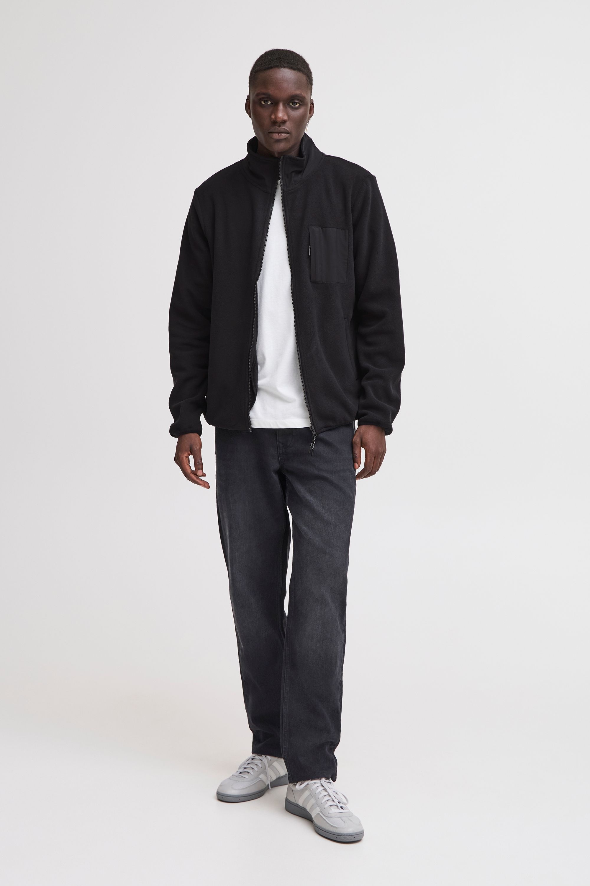 Blend Fellimitatjacke »Fellimitatjacke BHBROOKS Sweatshirt zipp thru«