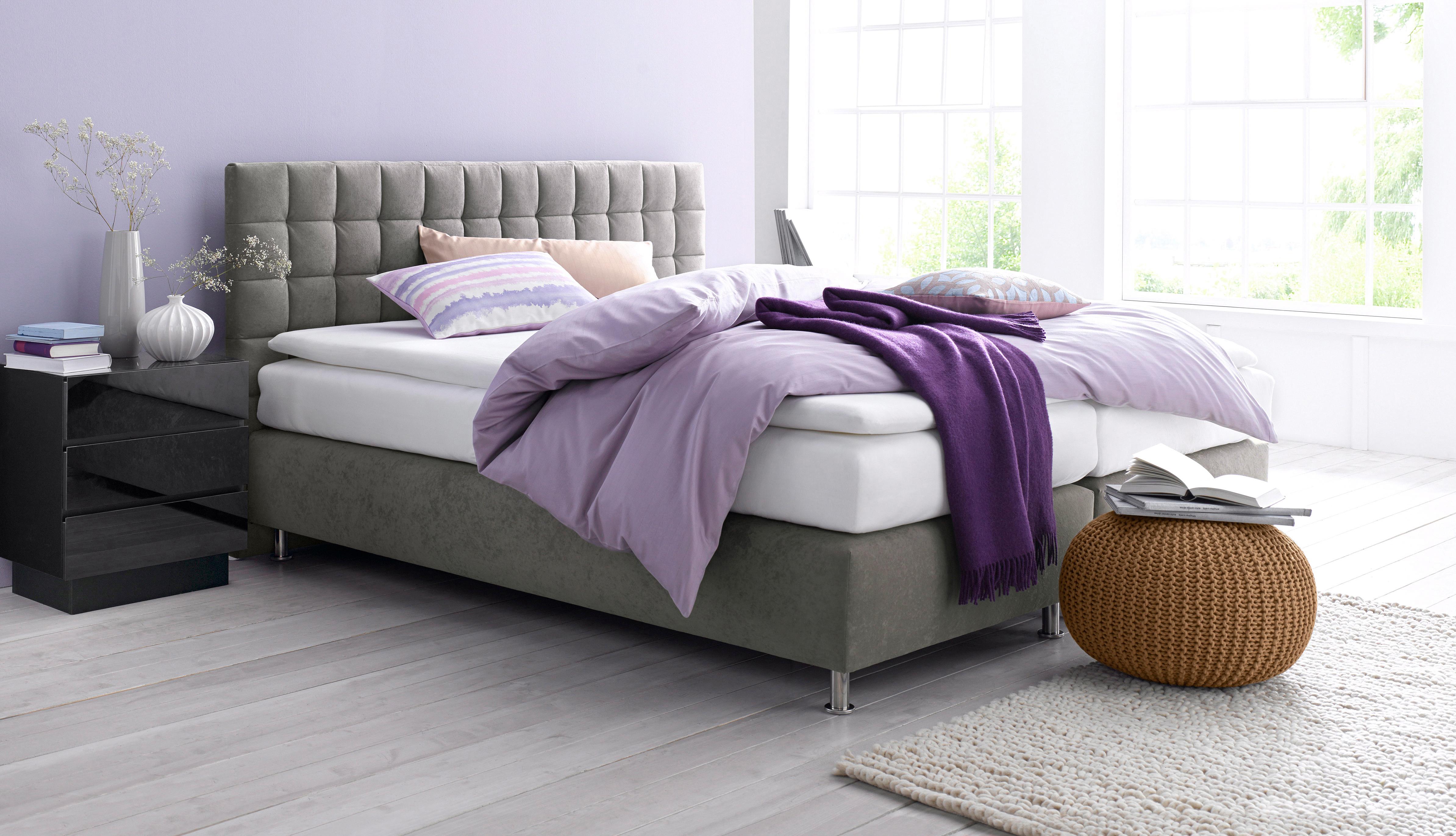 Thumbnail - Westfalia Schlafkomfort Boxspringbett, mit Kaltschaum- oder Federkernmatratze, auch mit Topper lieferbar.