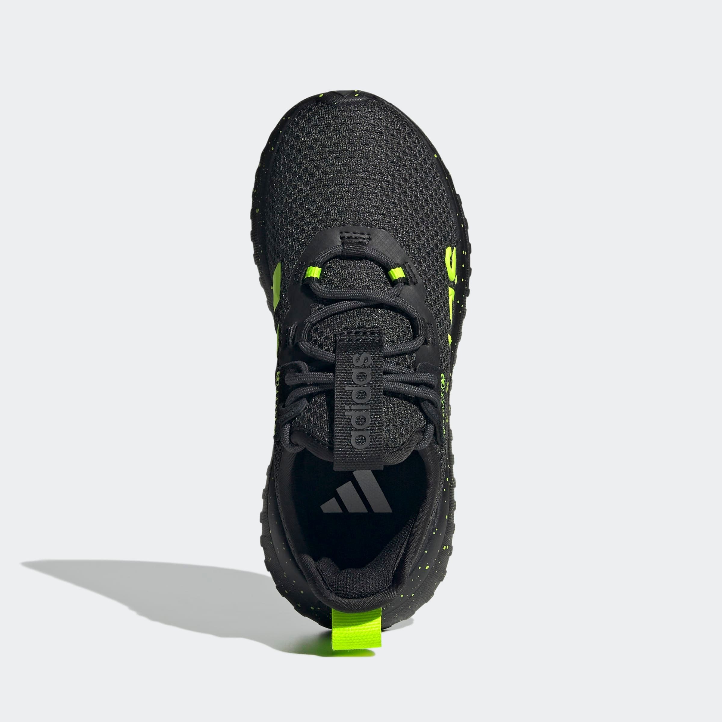 Sneaker ADIDAS SPORTSWEAR "KAPTIR 4.0 KIDS", Damen, Gr. 30, core schwarz, lucid lemon, core schwarz, Synthetik, Textil, Schuhe Sneaker, für Kinder & Jugendliche 3